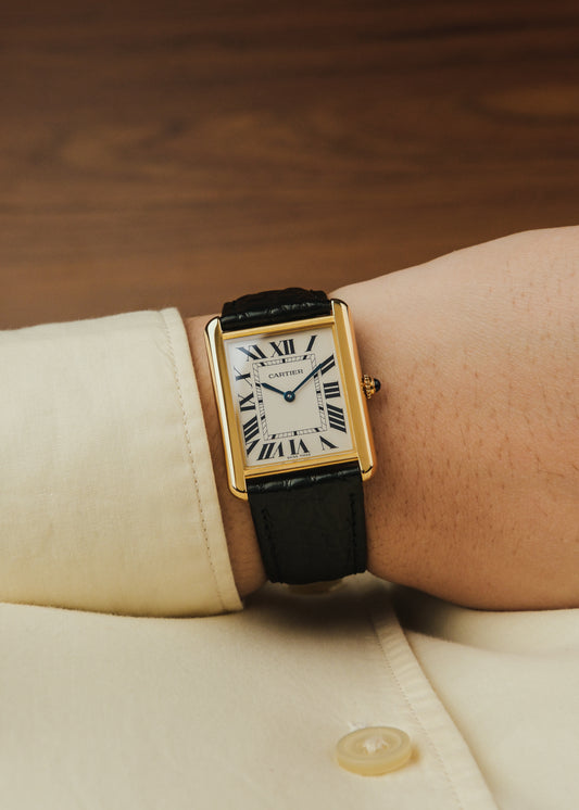 2016 Cartier Tank Solo 18K Gold (Box & Papers)