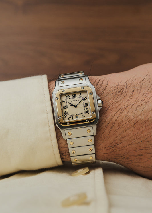 2000s Cartier Santos Galbee (Box & Papers)