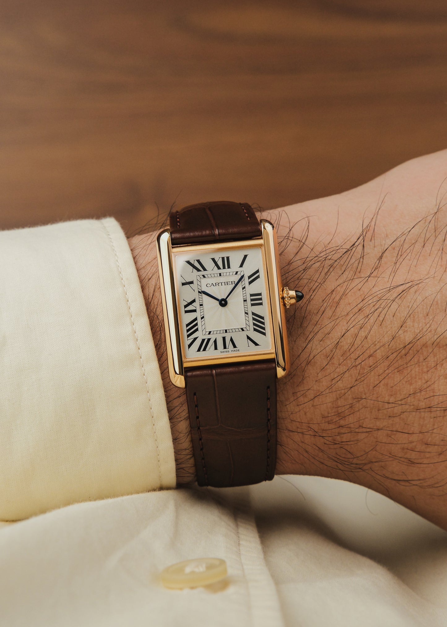 2024 Cartier Tank Louis 18K Gold (Box & Papers)