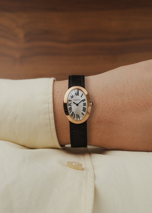 2010 Cartier Baignoire 18K Gold (Box & Papers)