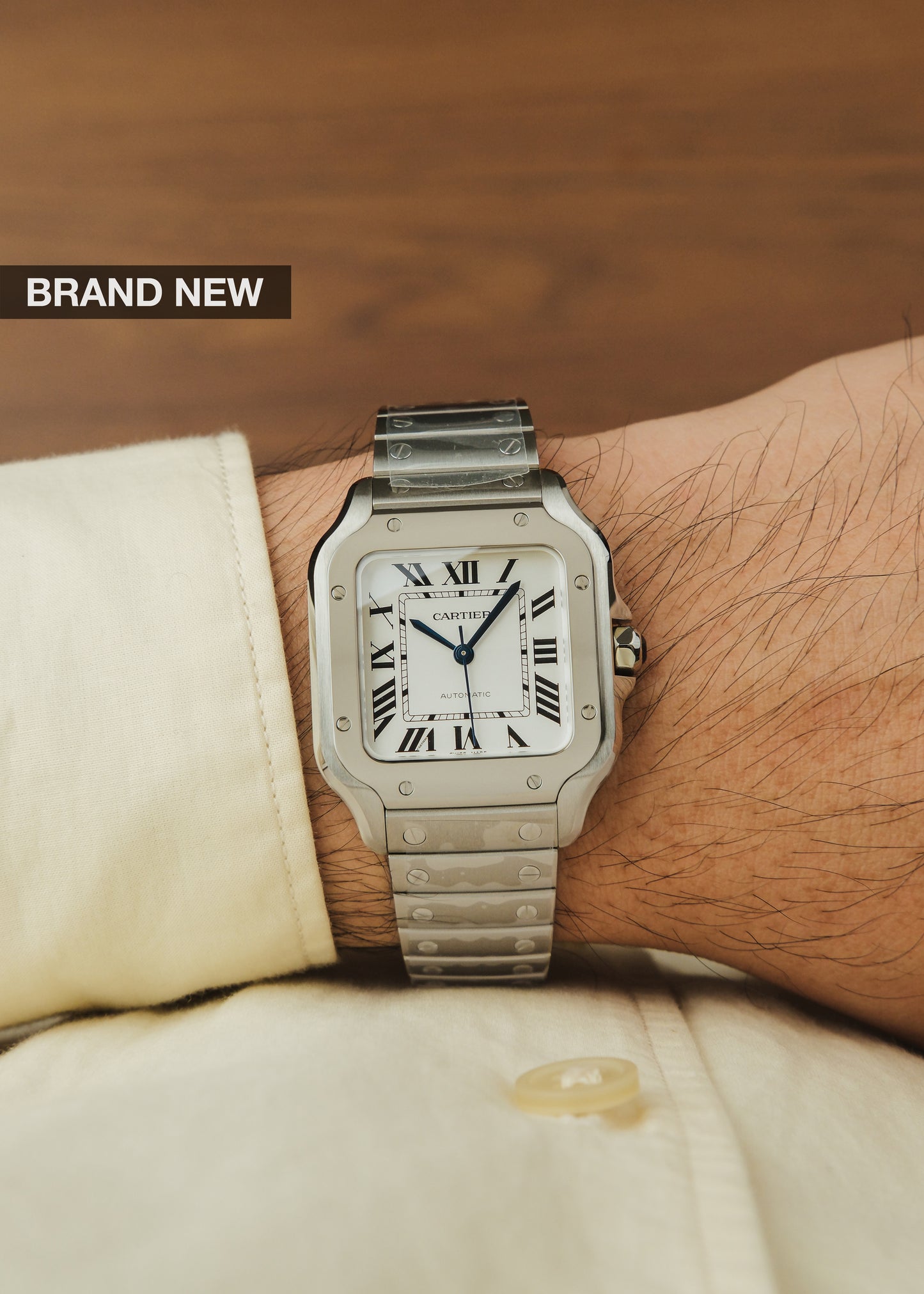 2025 Cartier Santos Medium (Box & Papers) *Brand New*