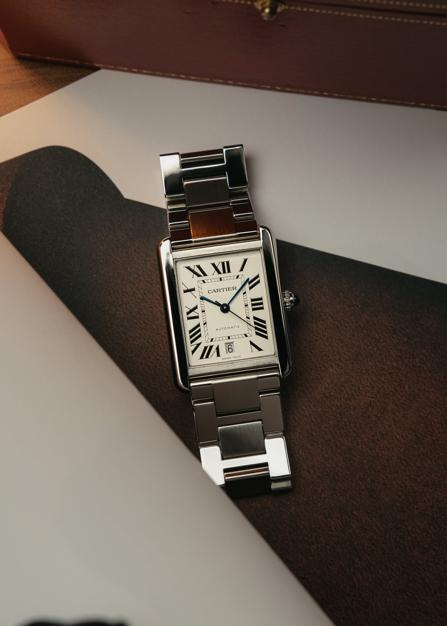2023 Cartier Tank Solo XL (Box & Papers)