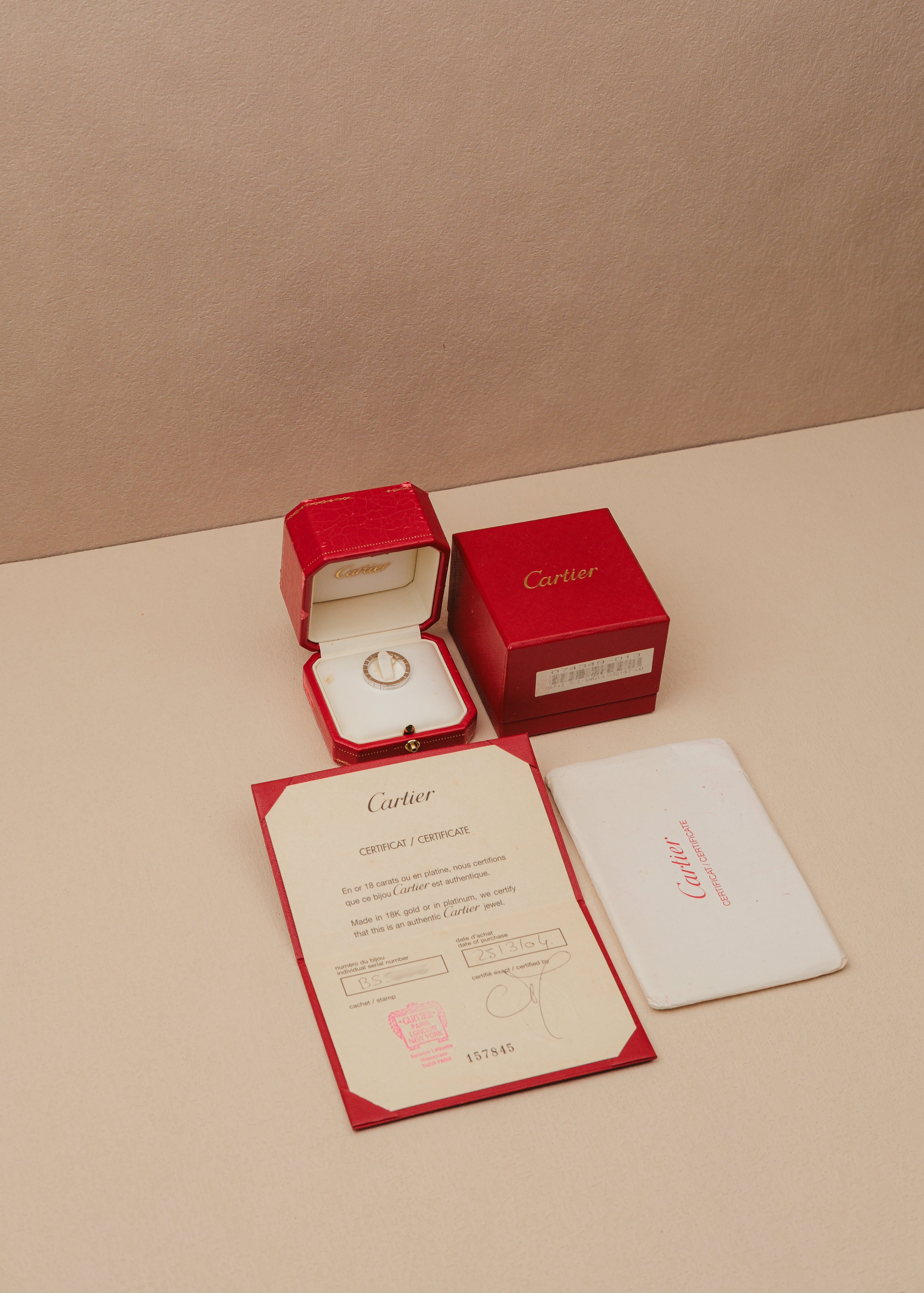 2006 Cartier Lanières Ring (Box & Papers)