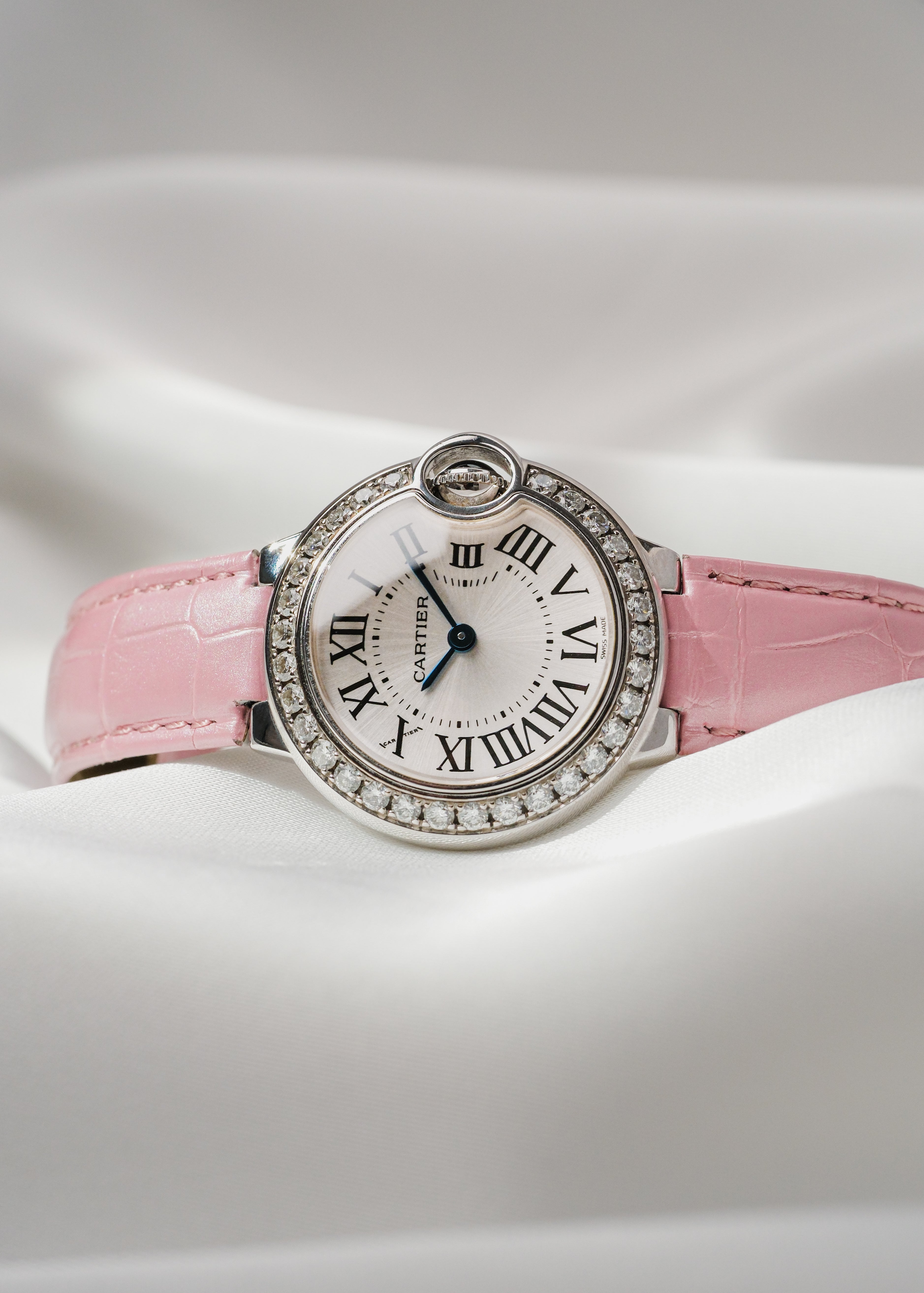 2024 Cartier Ballon Bleu 18K Gold w/ Factory Diamonds (Box & Papers)