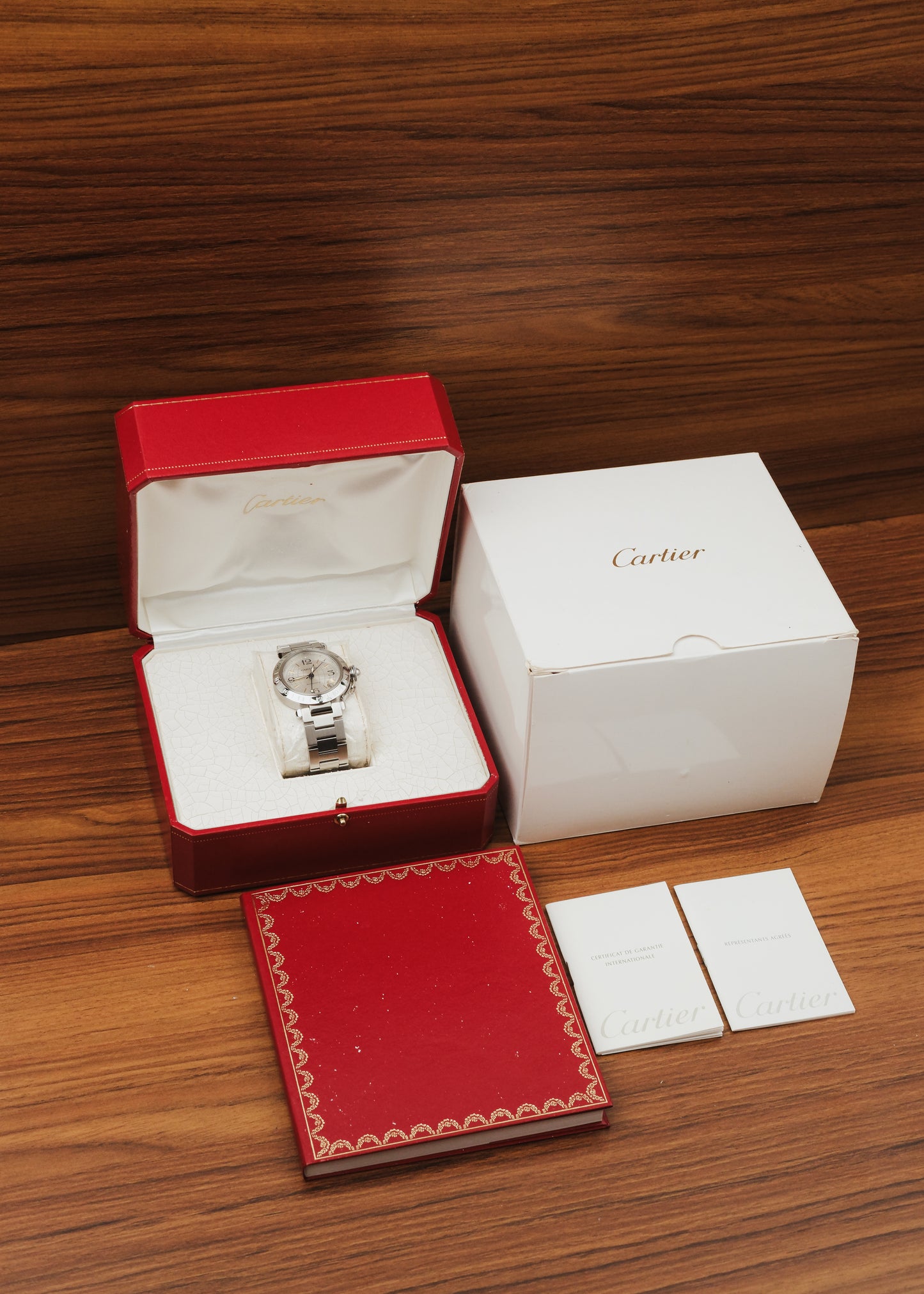 1999 Cartier Pasha GMT (Box & Papers)