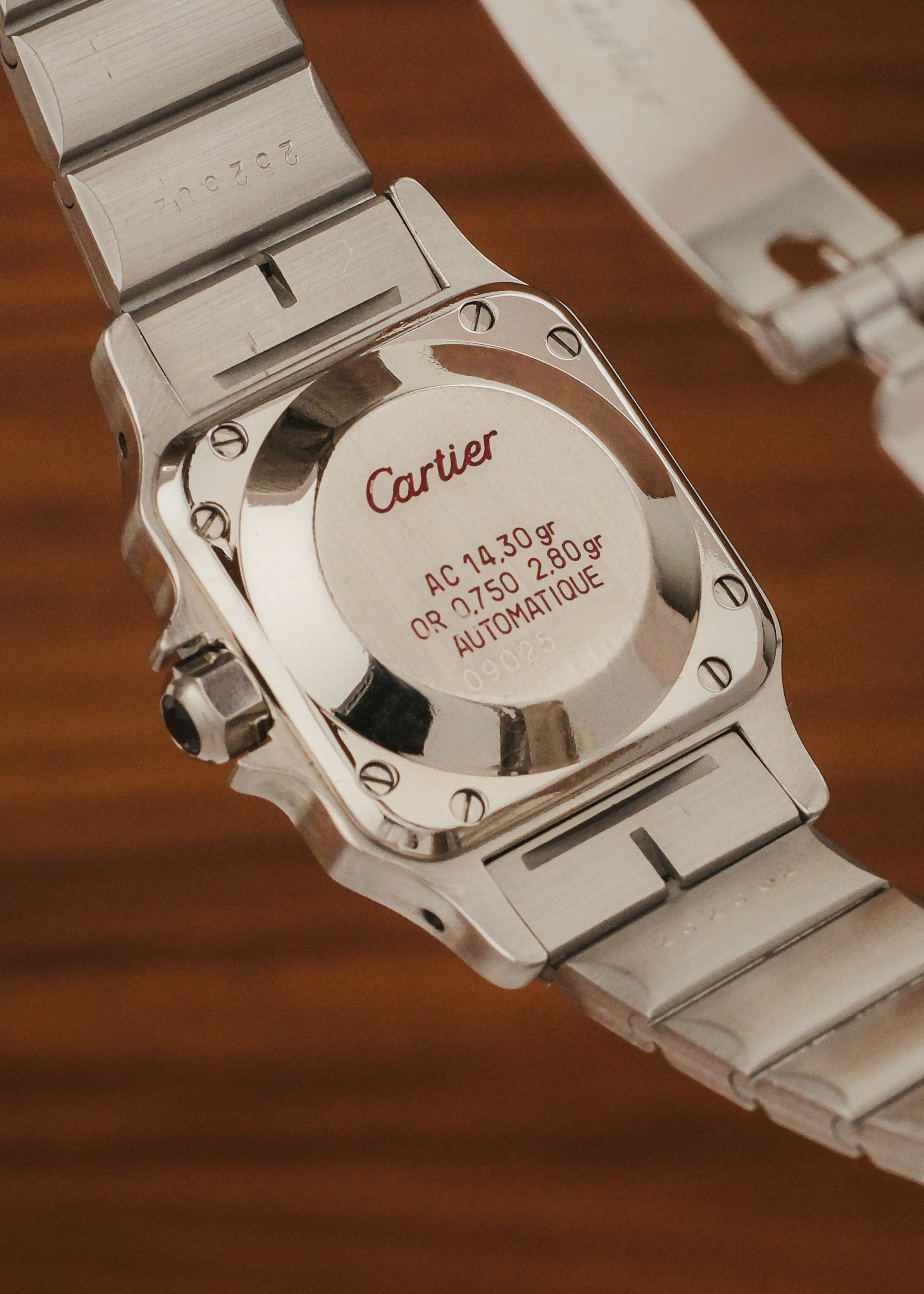 1980s Cartier Santos Carree "Spider Dial"