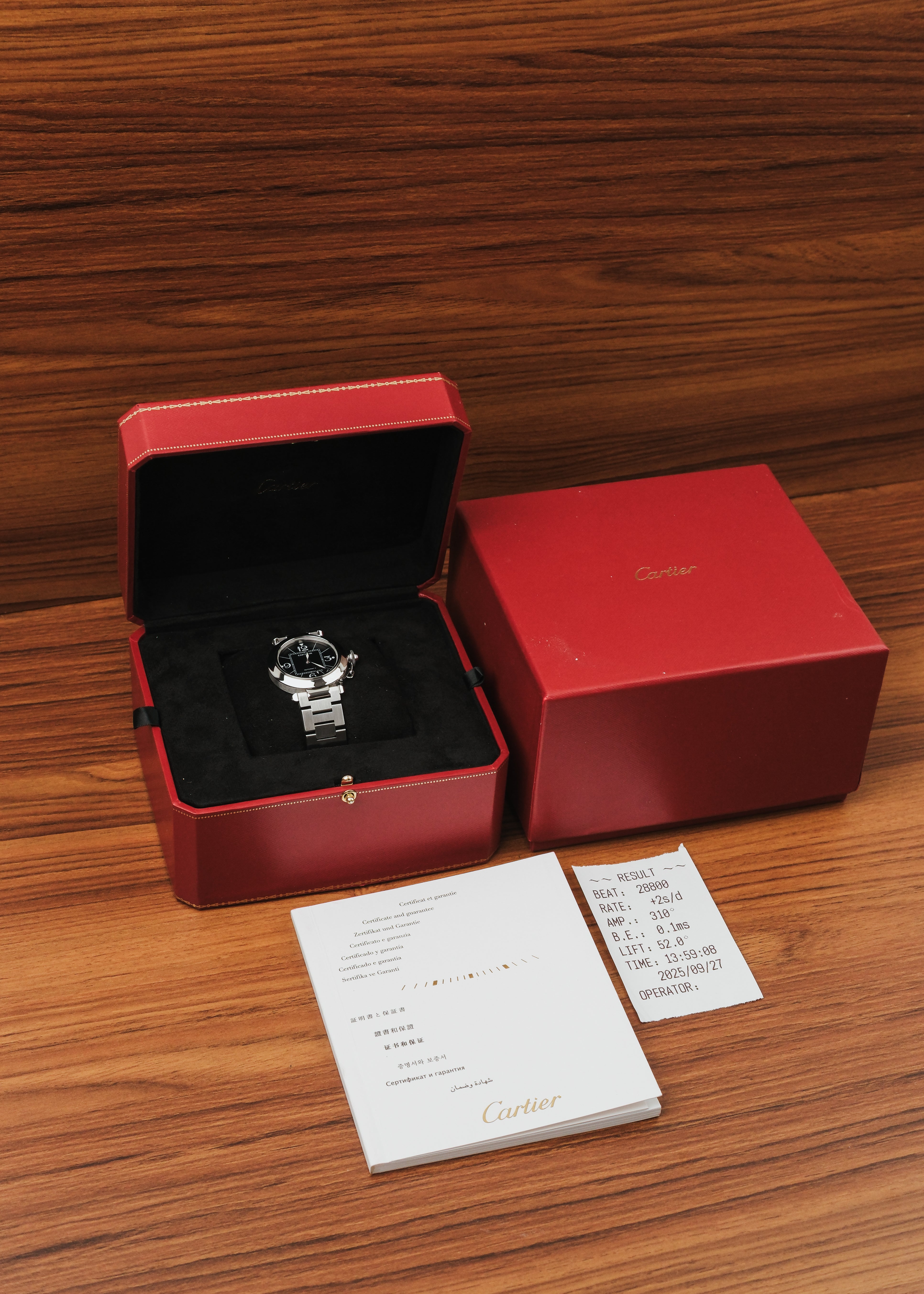 2000s Cartier Pasha (Box & Papers)