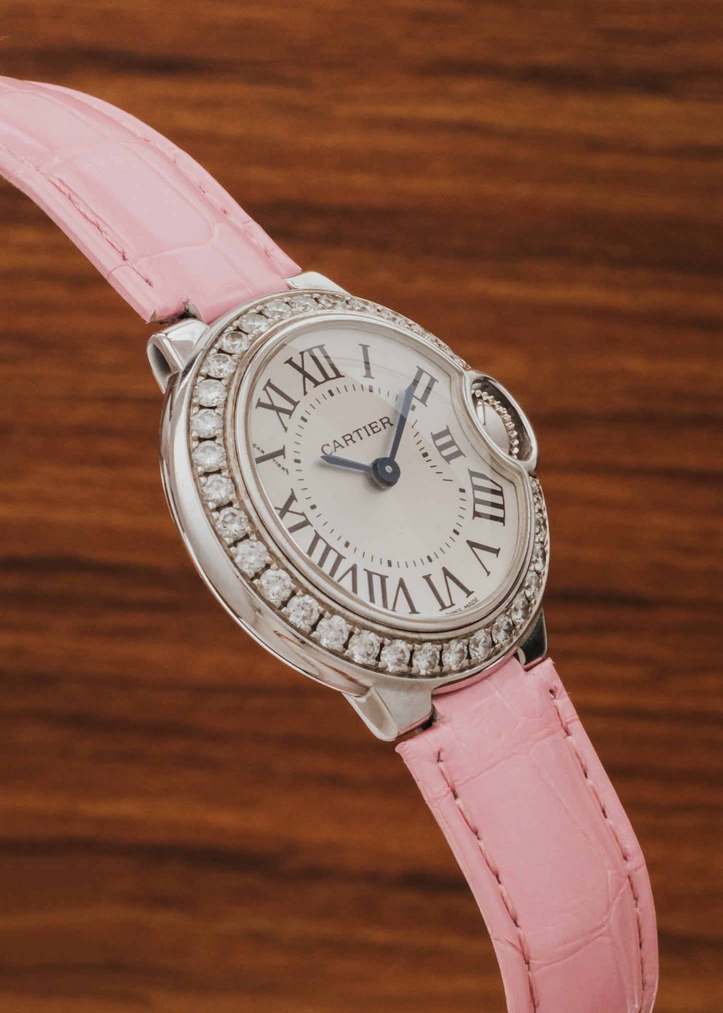 2024 Cartier Ballon Bleu 18K Gold w/ Factory Diamonds (Box & Papers)