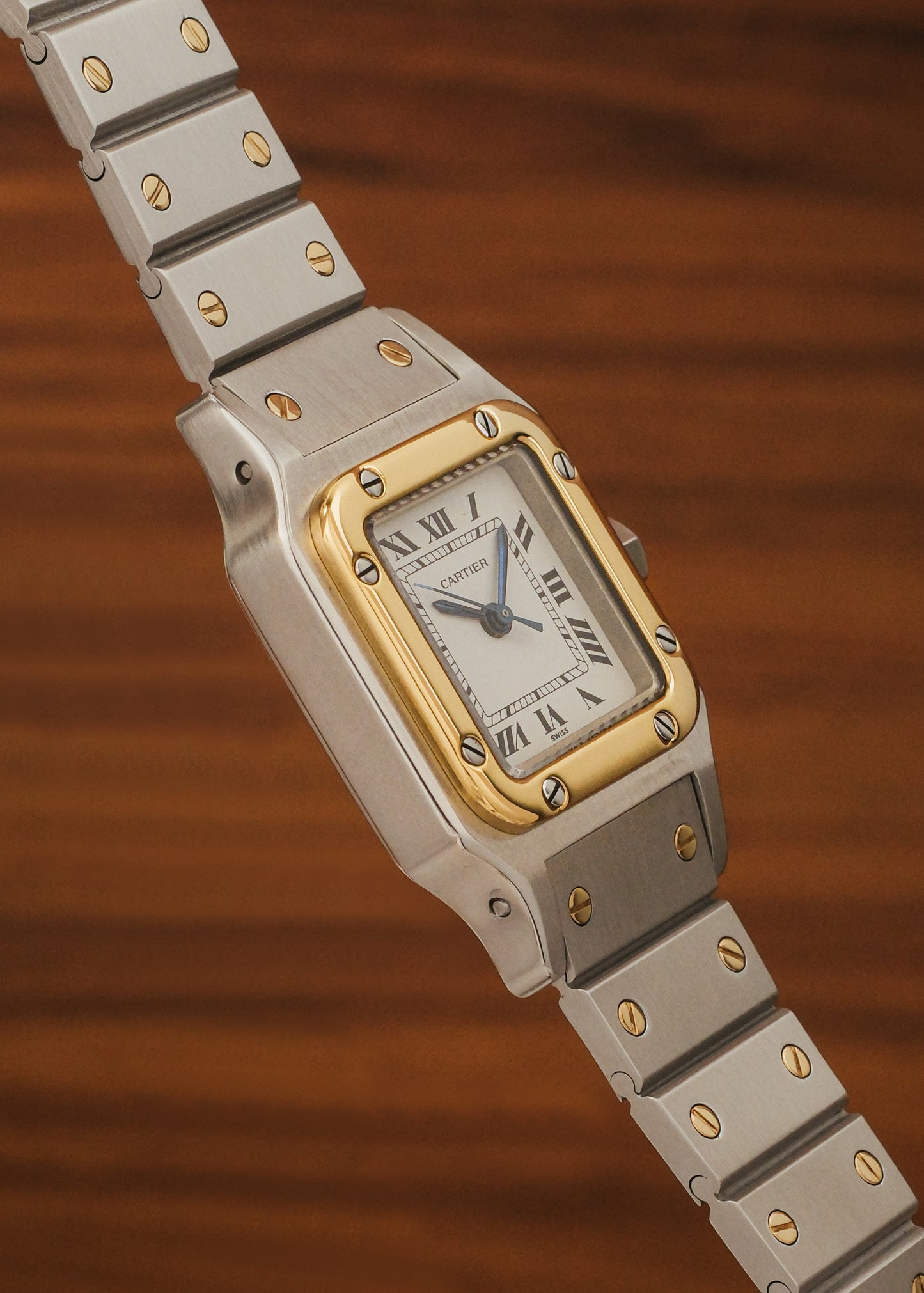 1980s Cartier Santos Carree "Spider Dial"