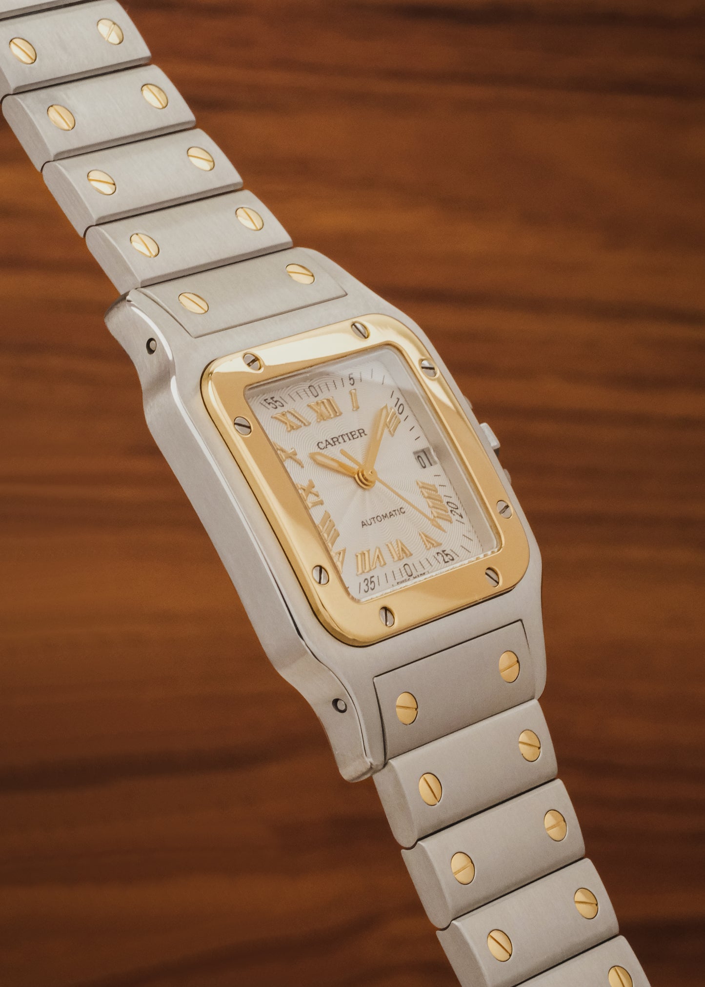 2000s Cartier Santos Galbee (Box & Papers)