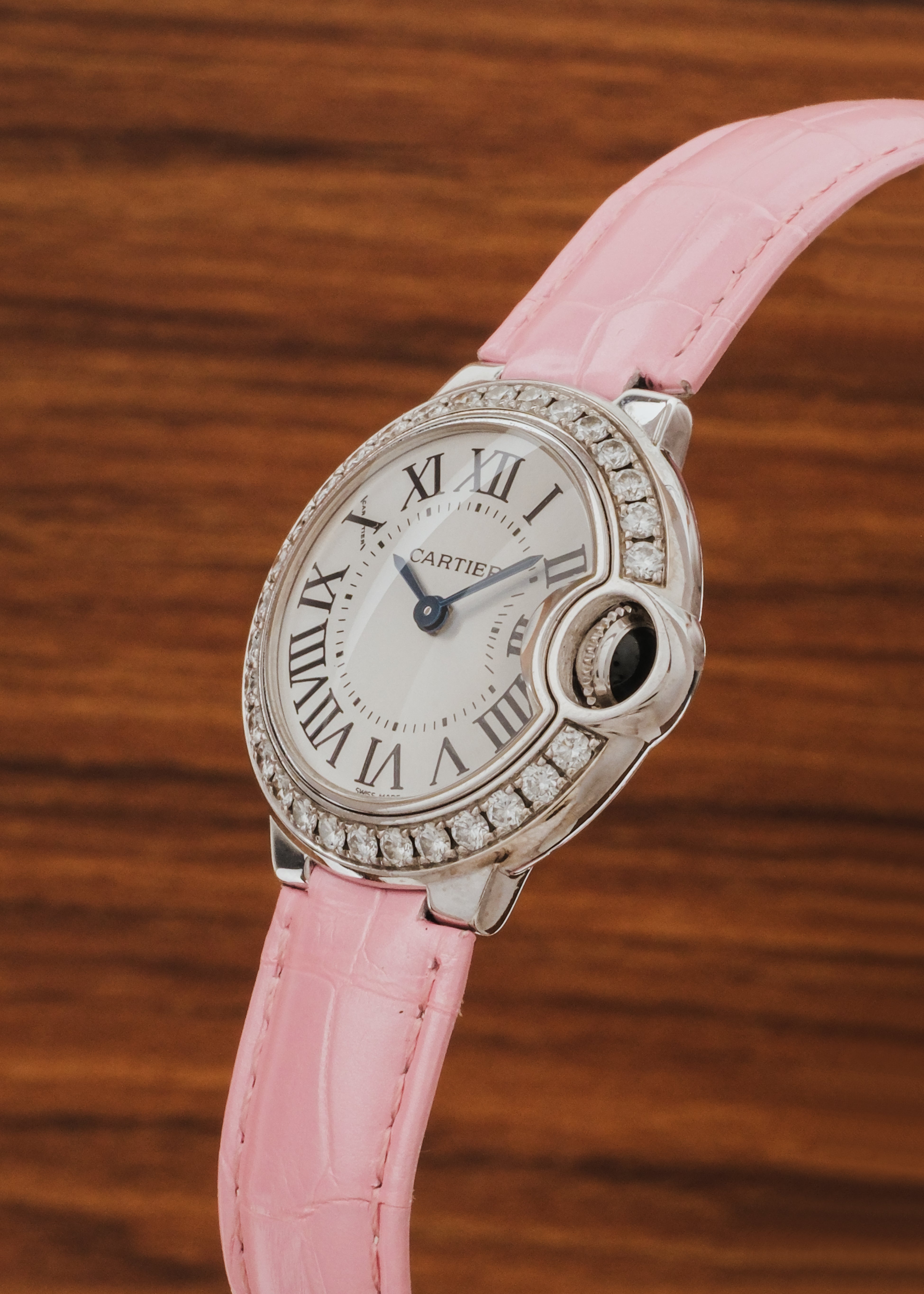 2024 Cartier Ballon Bleu 18K Gold w/ Factory Diamonds (Box & Papers)