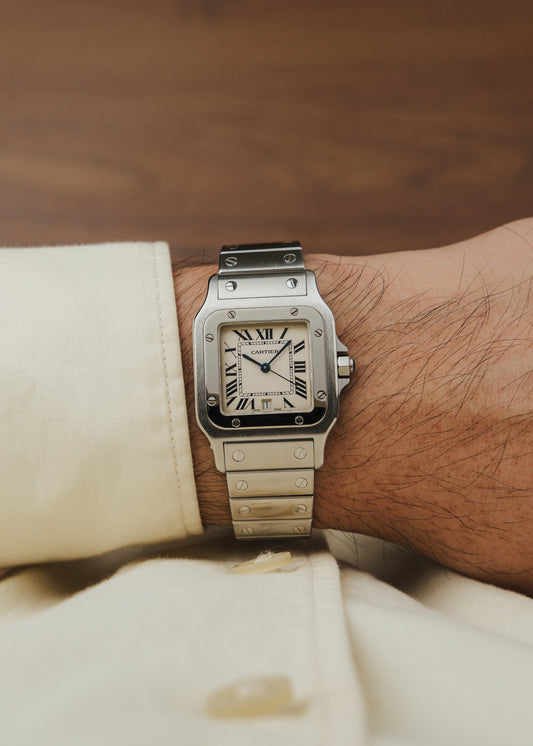 2000s Cartier Santos Galbee (Box)