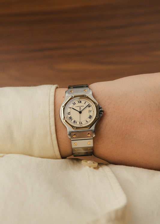 1990s Cartier Santos Octagon