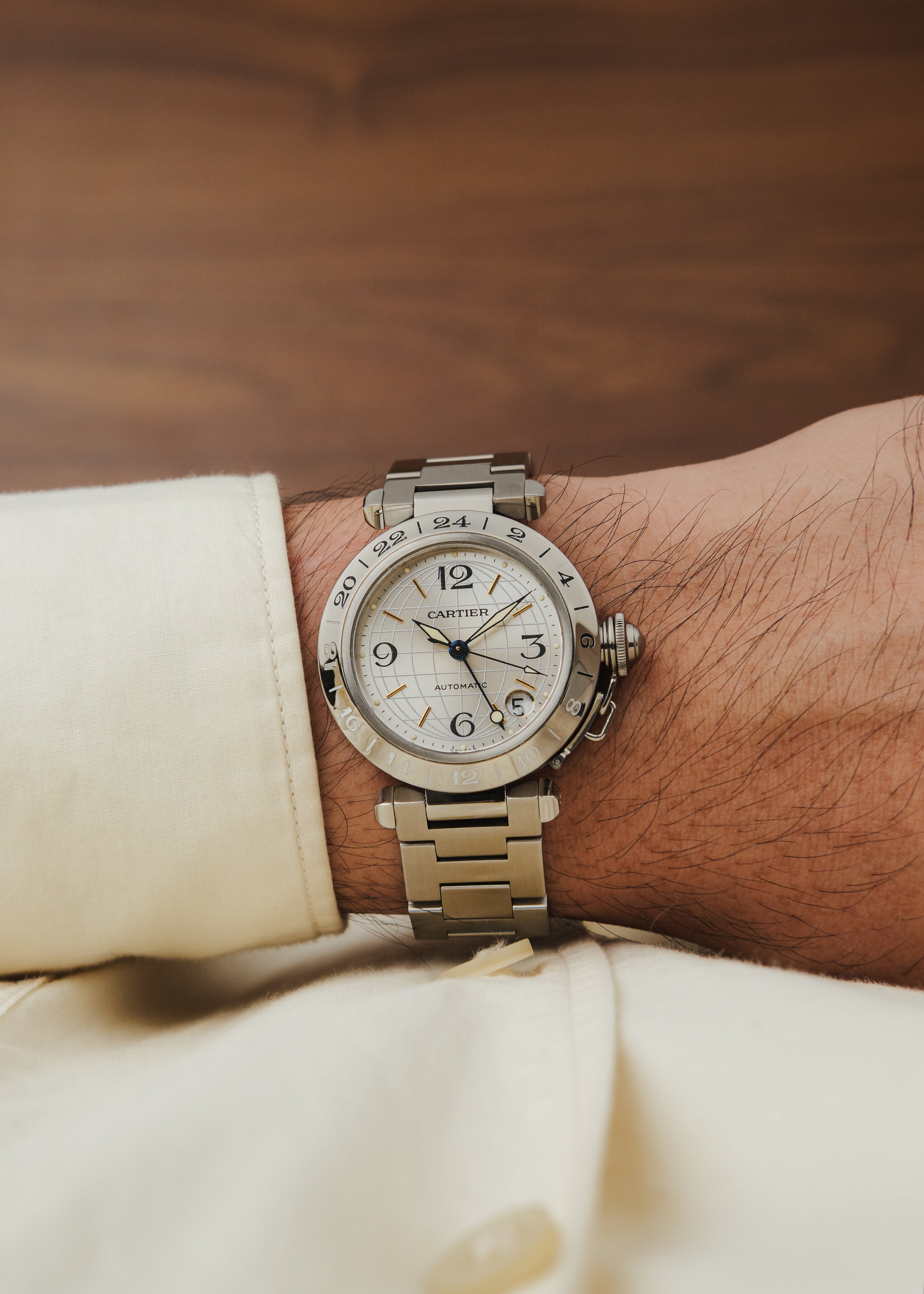1999 Cartier Pasha GMT (Box & Papers)