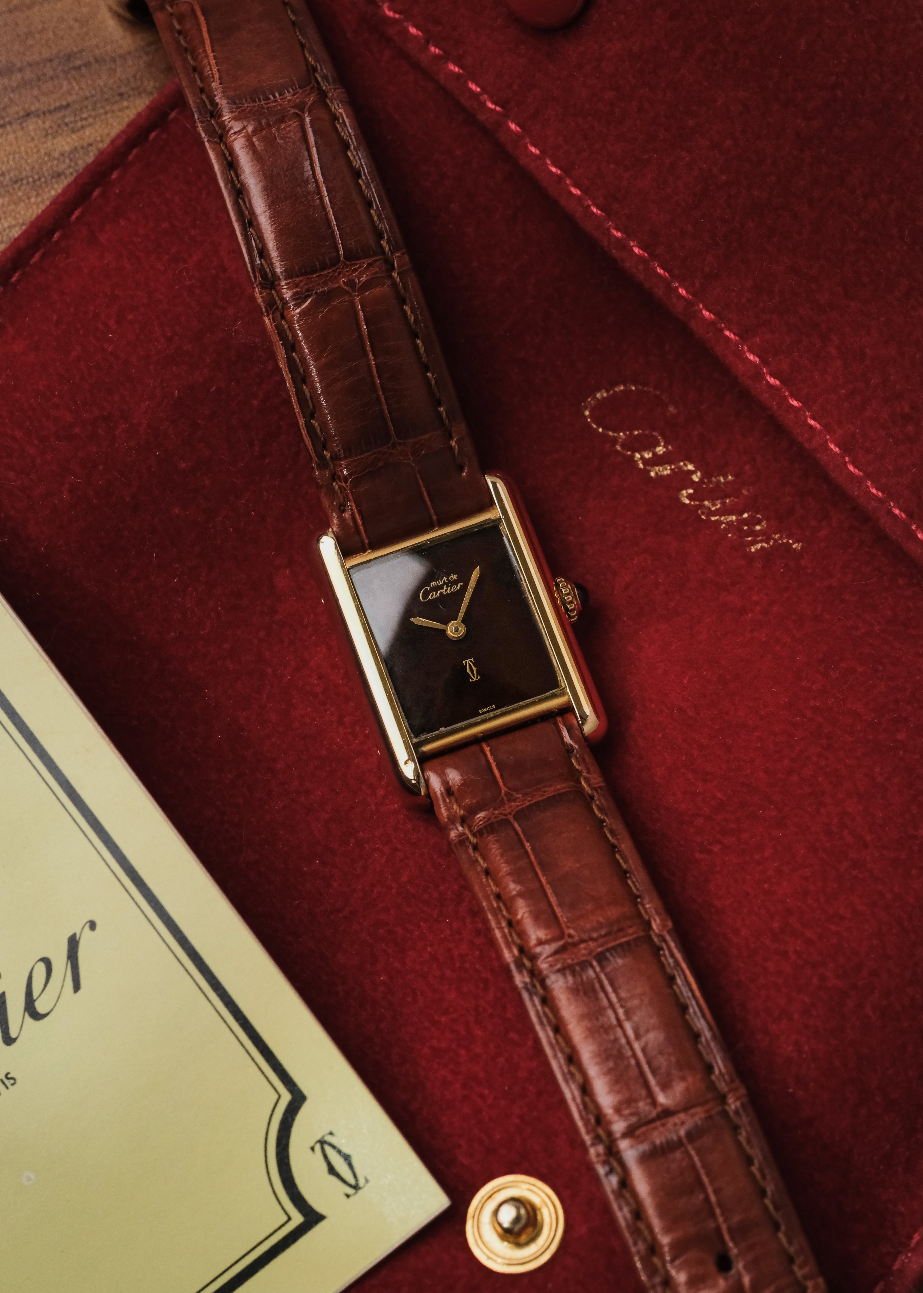1970s Must de Cartier Tank (Papers)