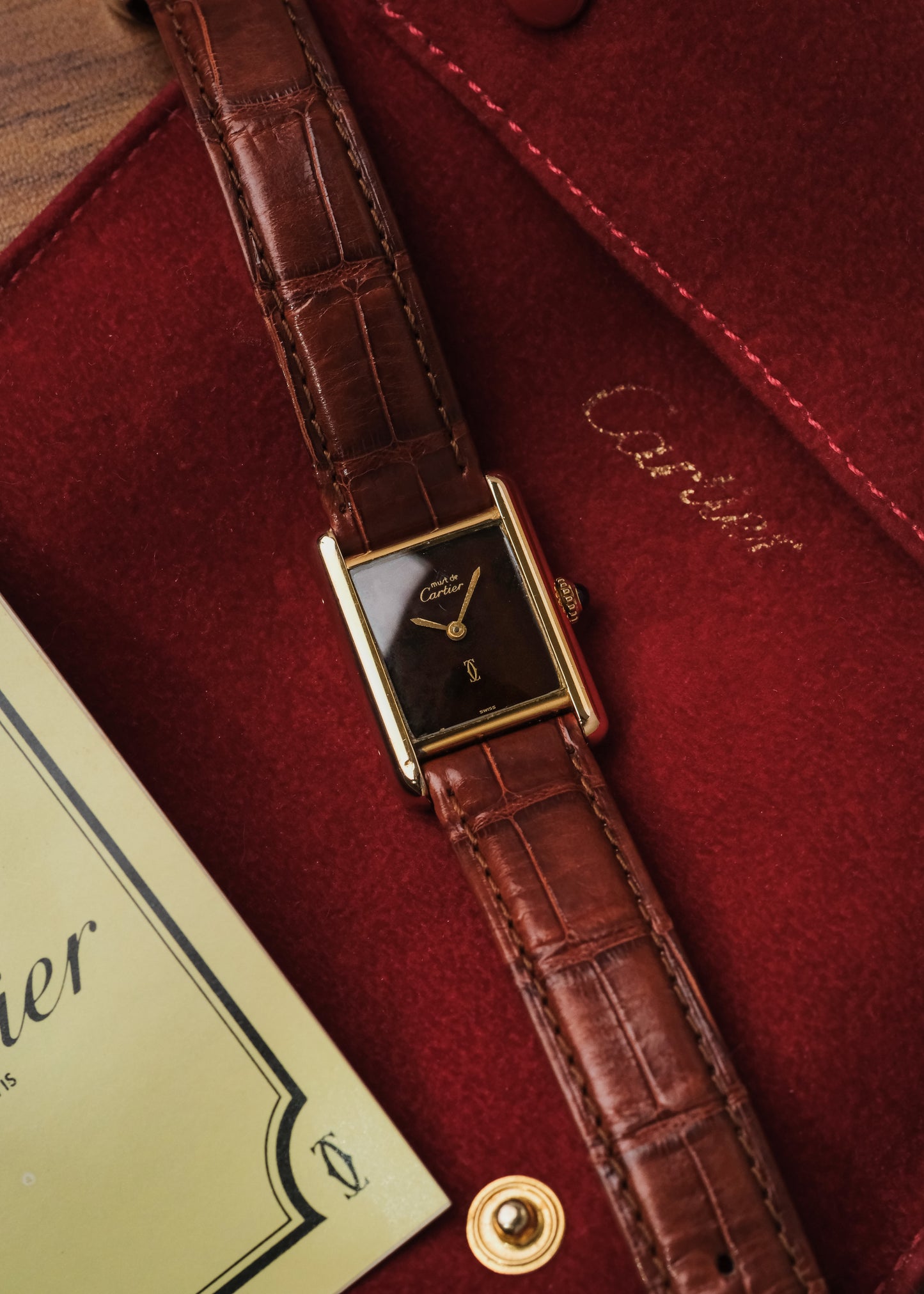 1970s Must de Cartier Tank (Papers)