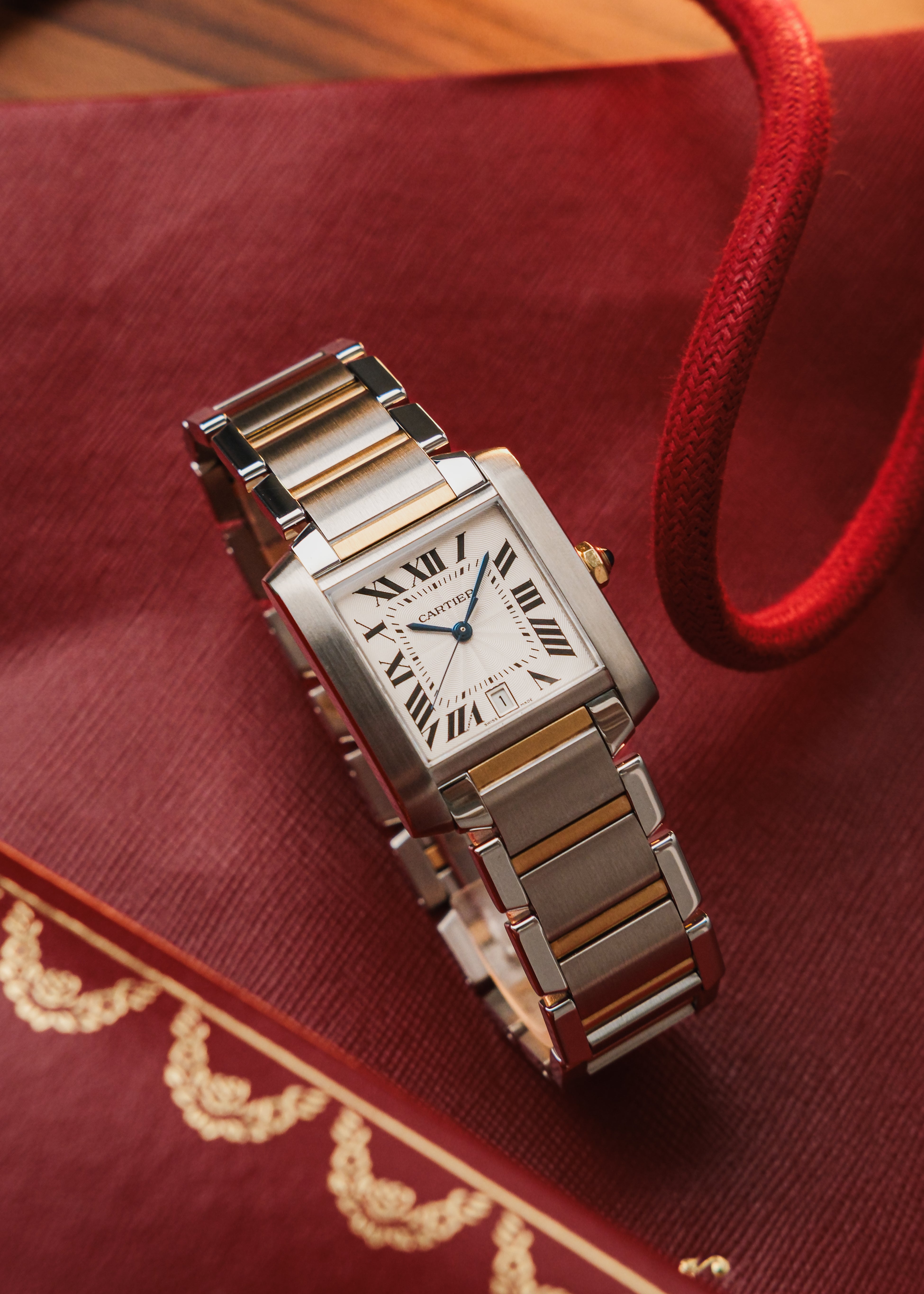 2003 Cartier Tank Francaise (Box & Papers)