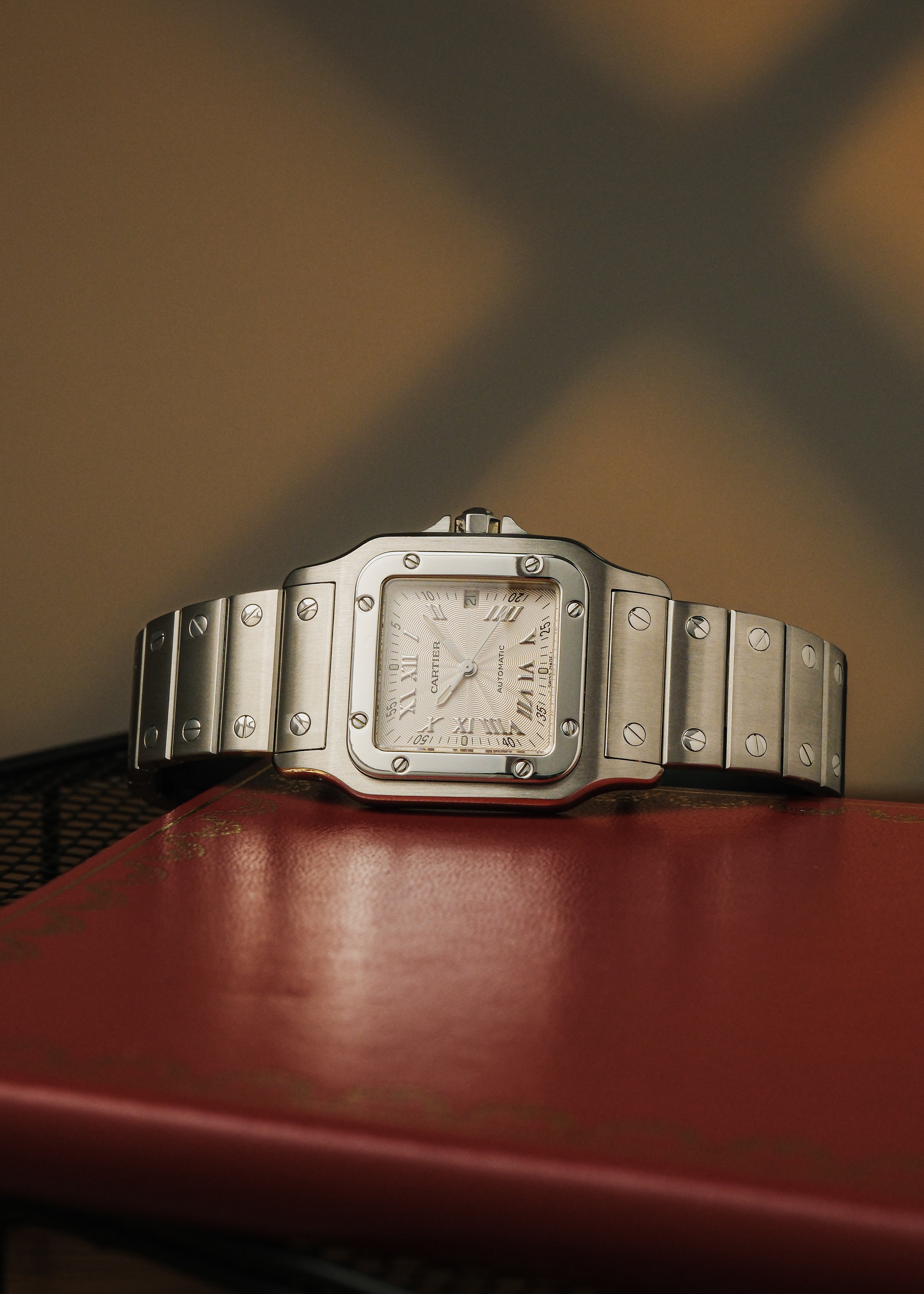 2000s Cartier Santos Galbee (Box & Papers)