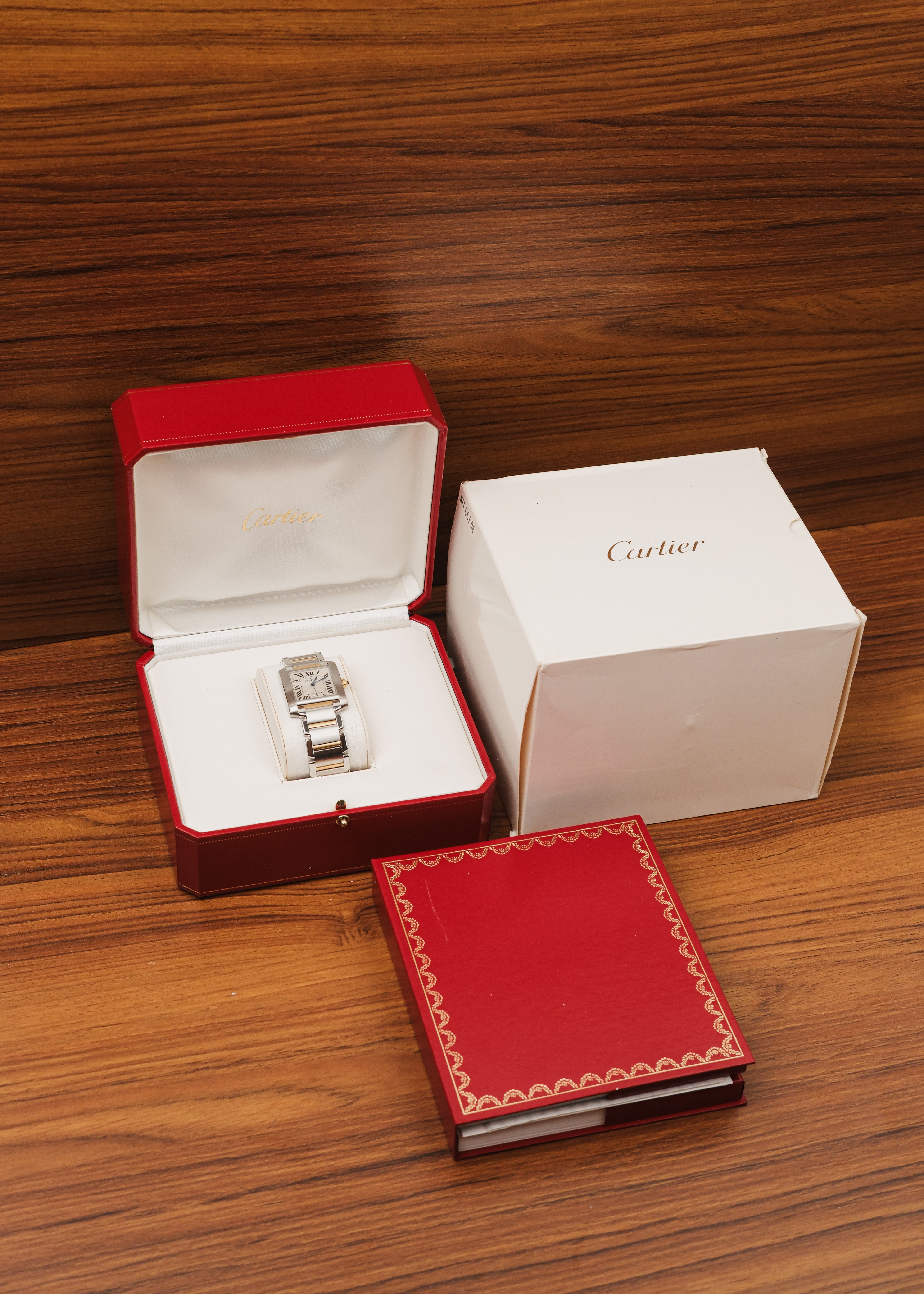 2003 Cartier Tank Francaise (Box & Papers)