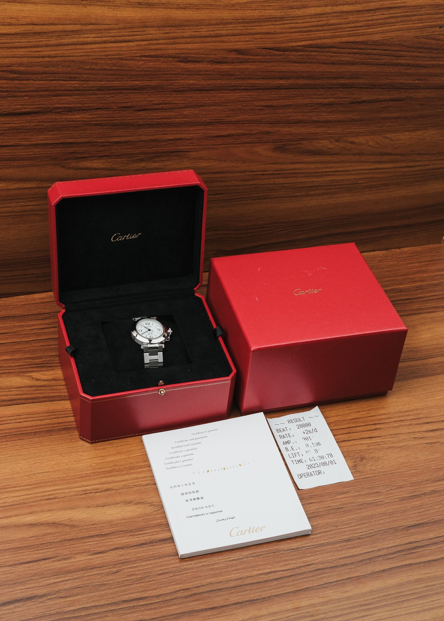 2000s Cartier Pasha (Box & Papers)