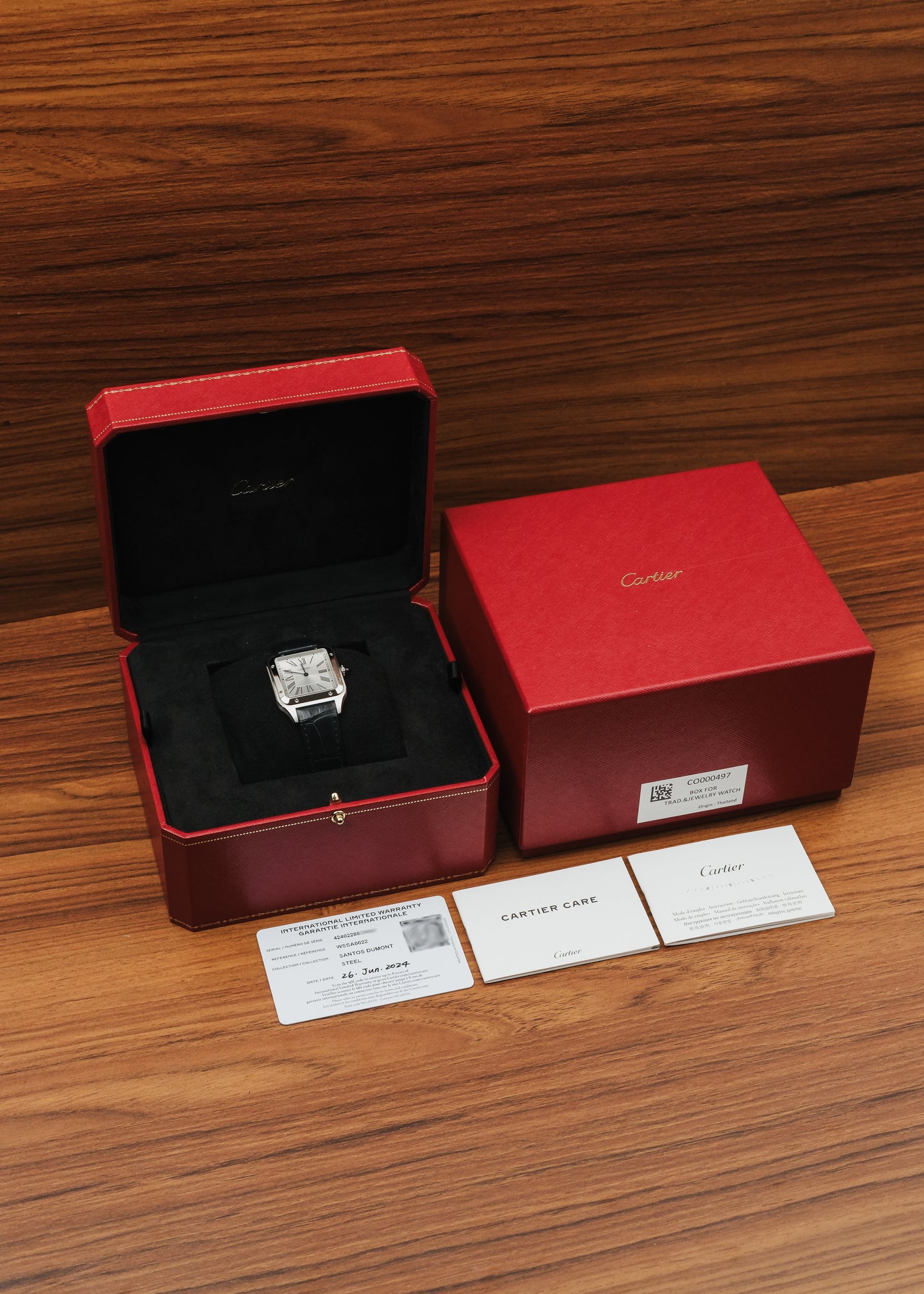 2024 Cartier Santos Dumont (Box & Papers)