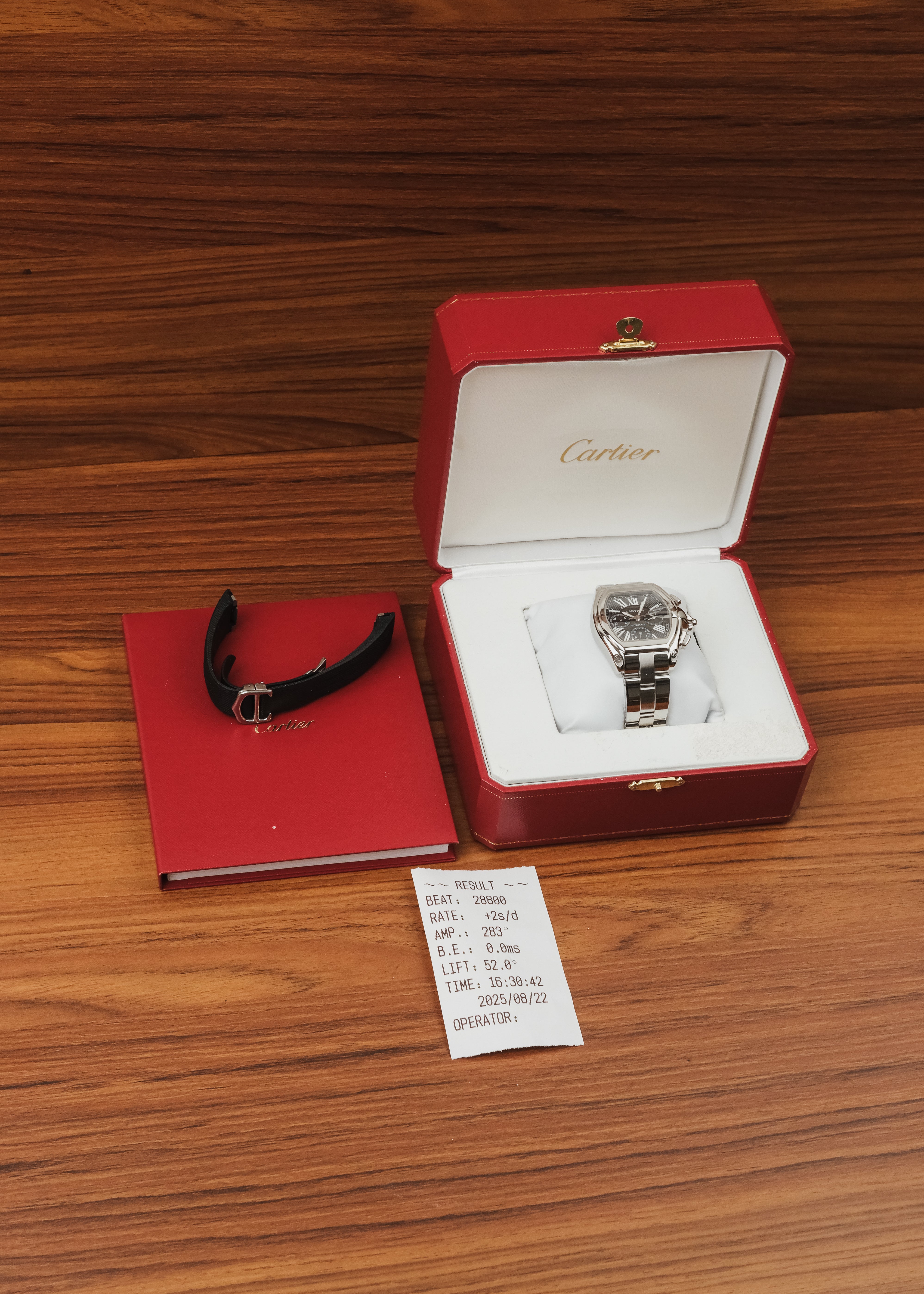 2000s Cartier Roadster Chronograph XL (Box & Papers)