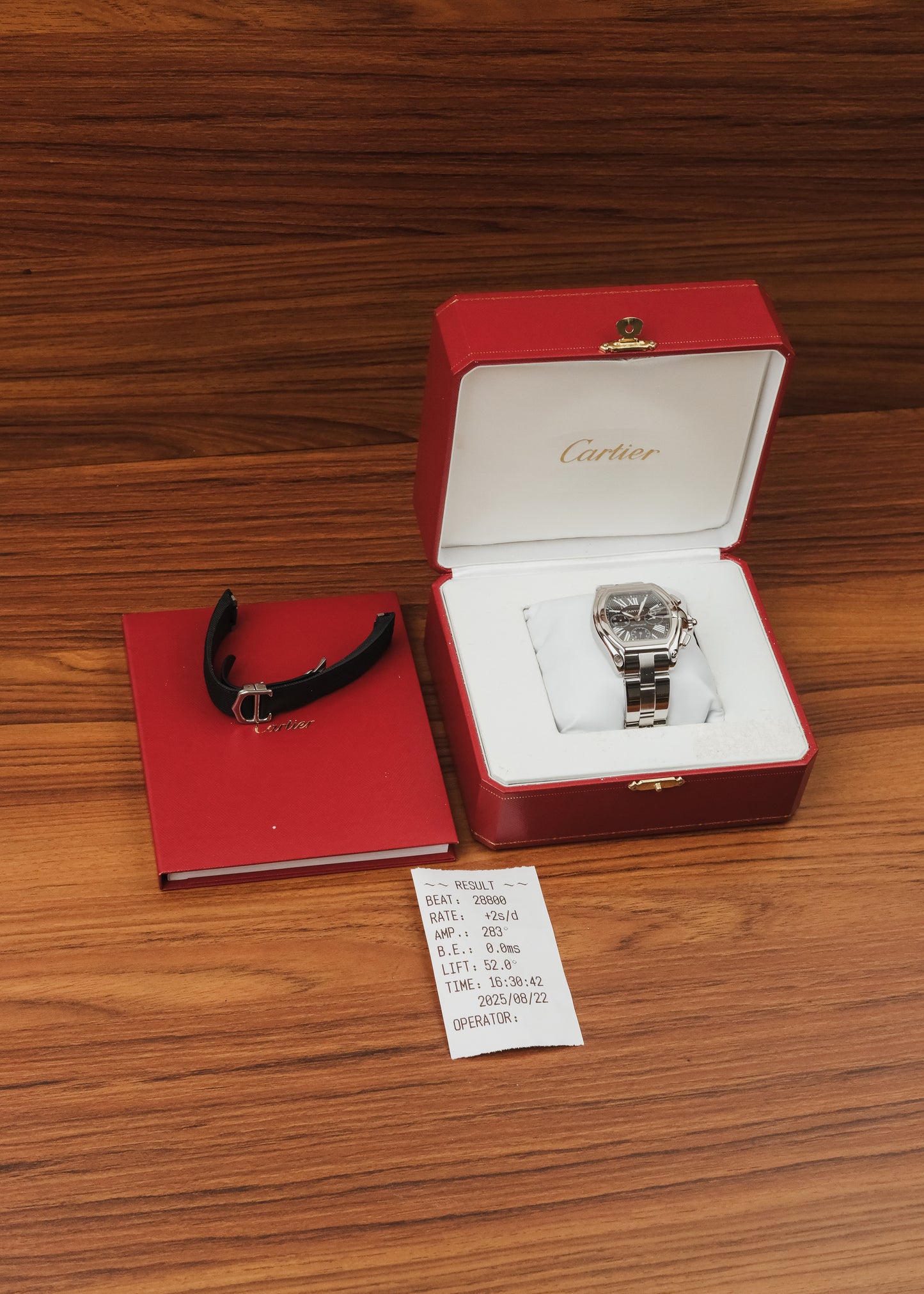 2000s Cartier Roadster Chronograph XL (Box & Papers)