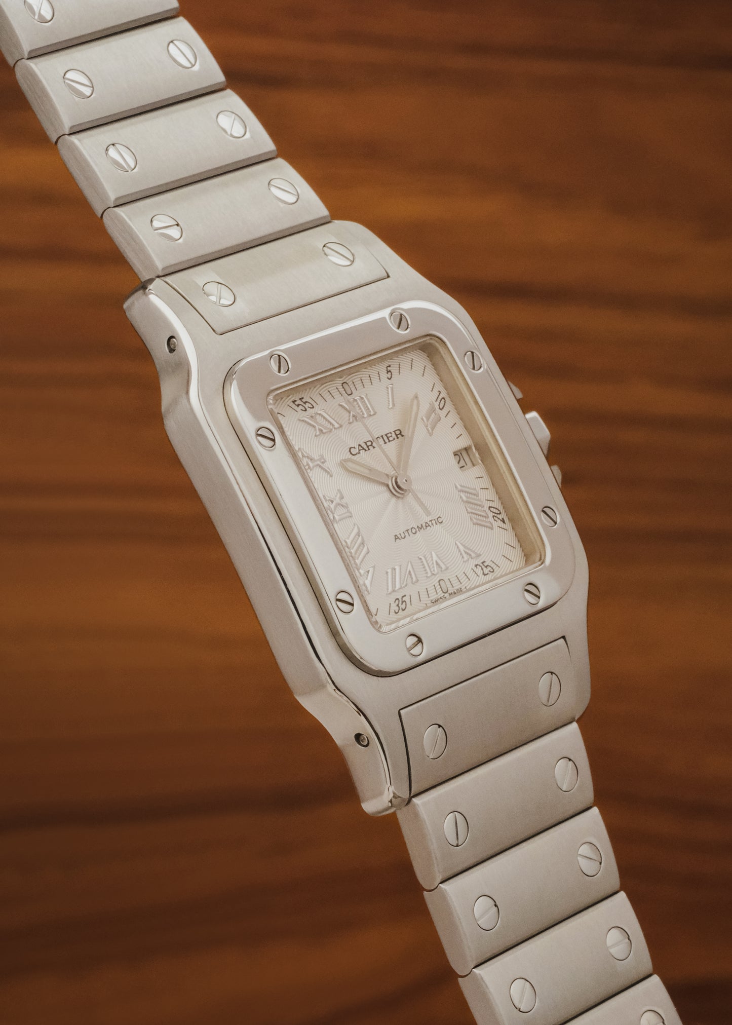 2000s Cartier Santos Galbee (Box & Papers)