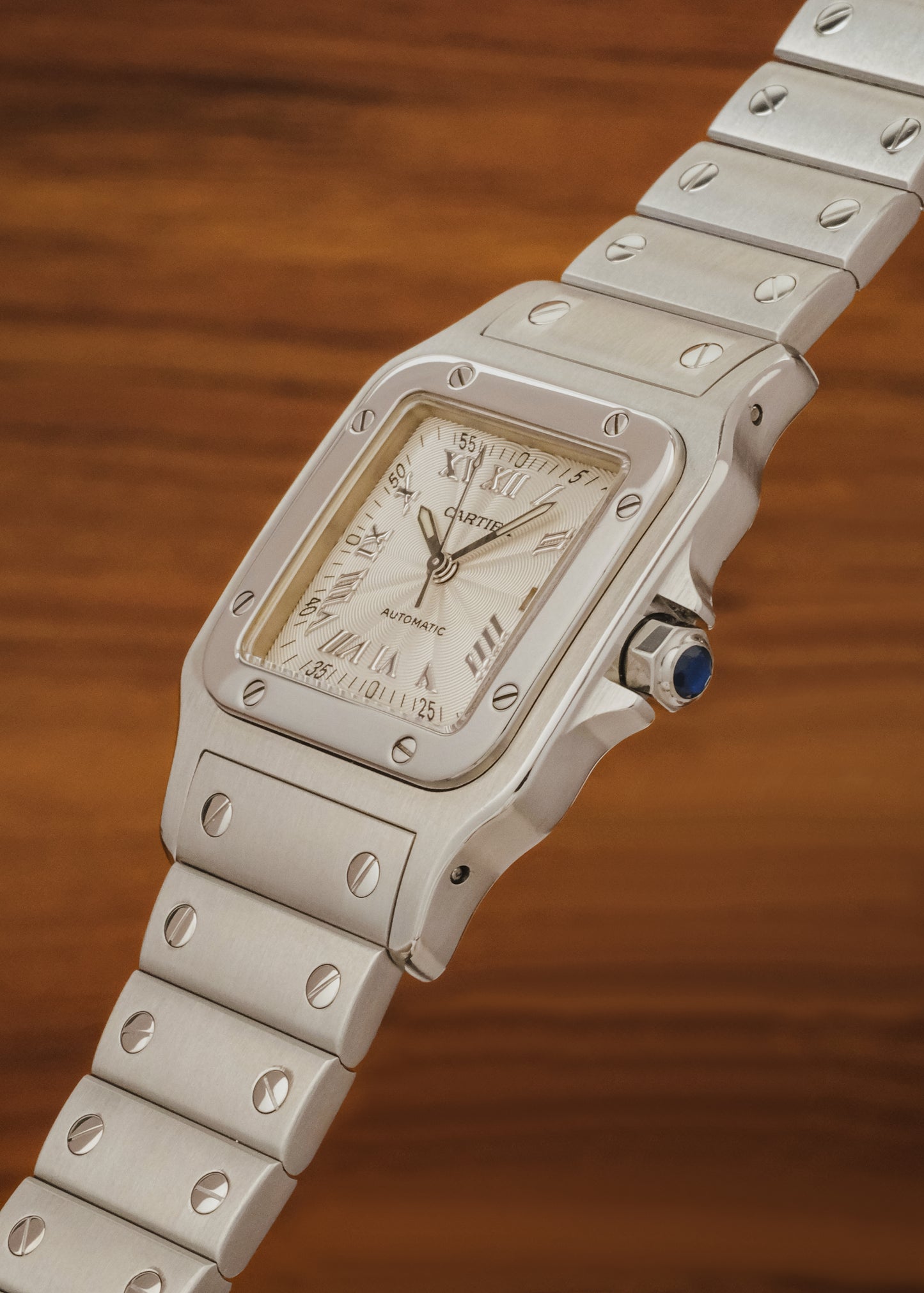 2000s Cartier Santos Galbee (Box & Papers)