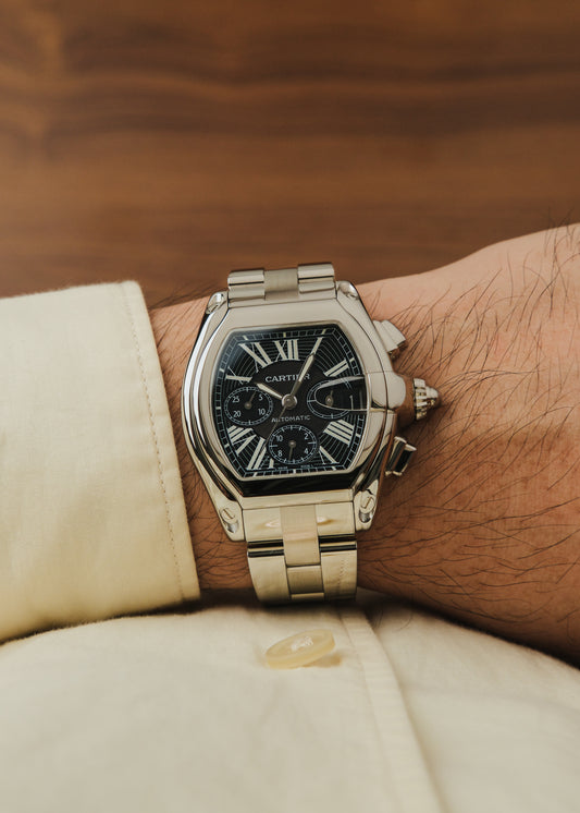2000s Cartier Roadster Chronograph XL (Box & Papers)