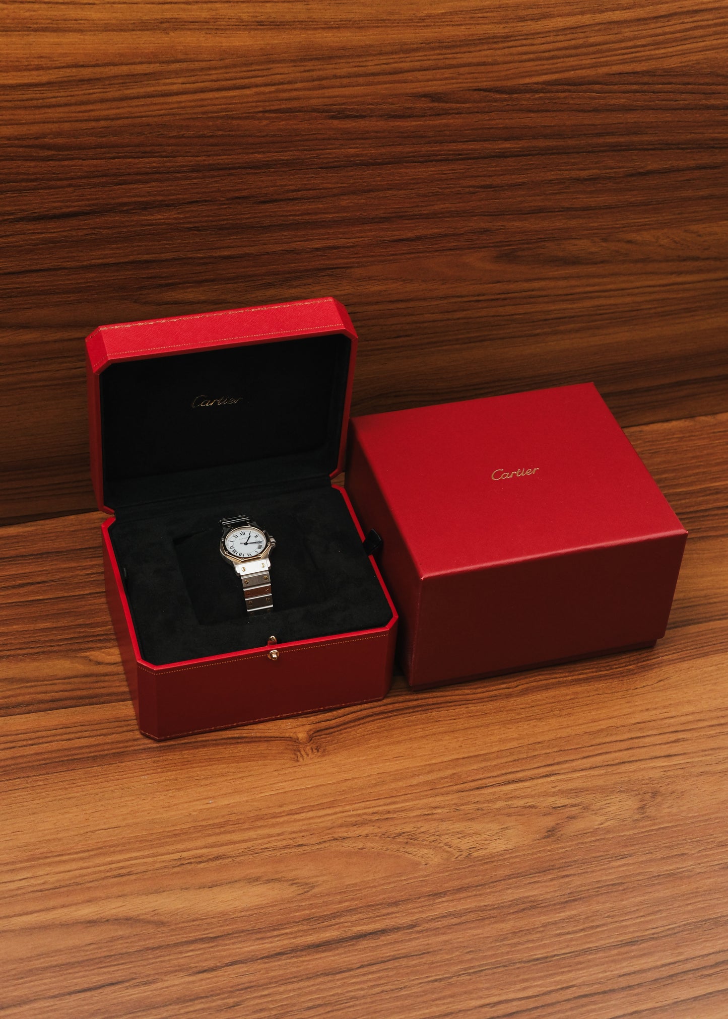 1980s Cartier Santos Octagon (Box)