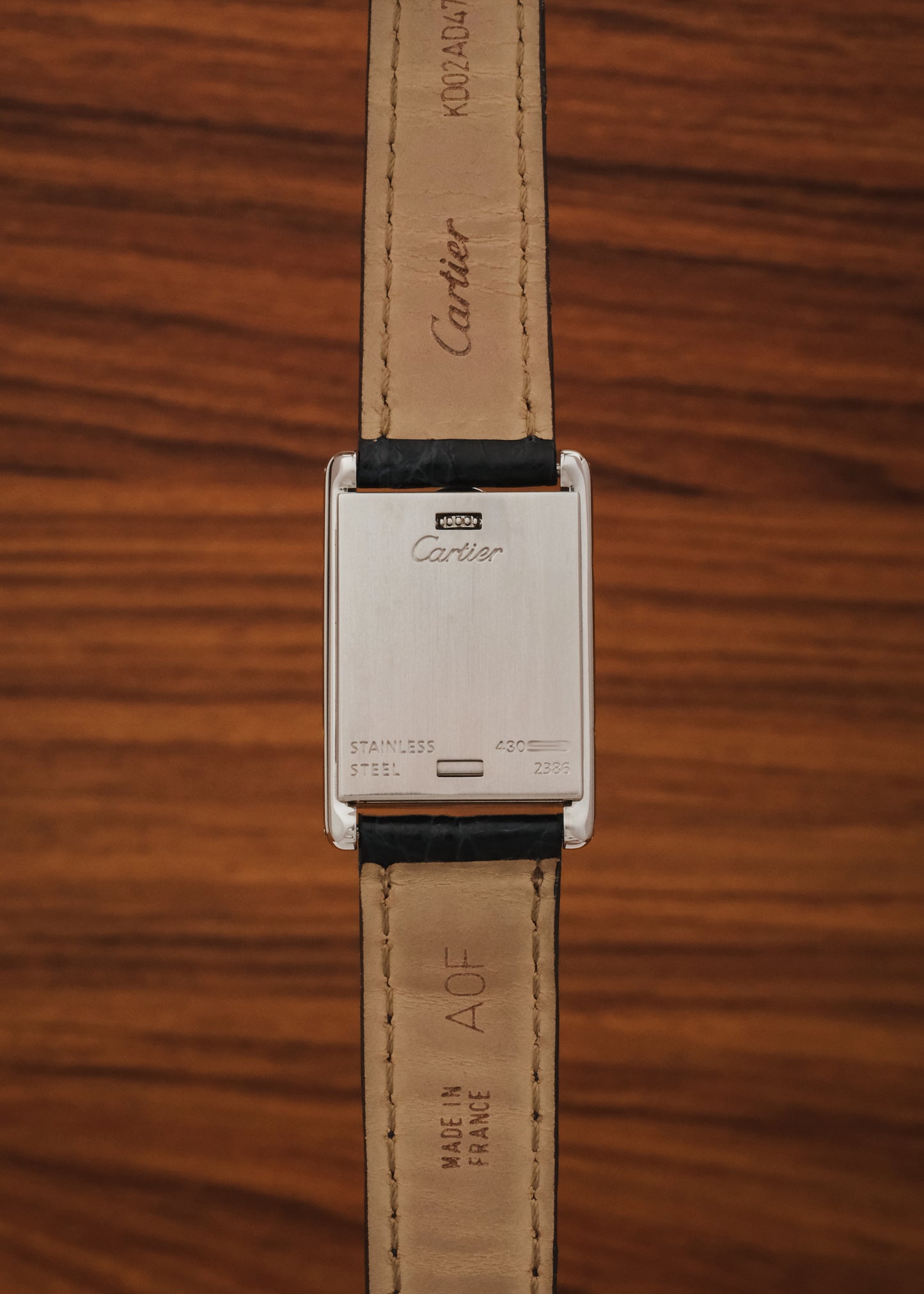 2000s Cartier Tank Basculante