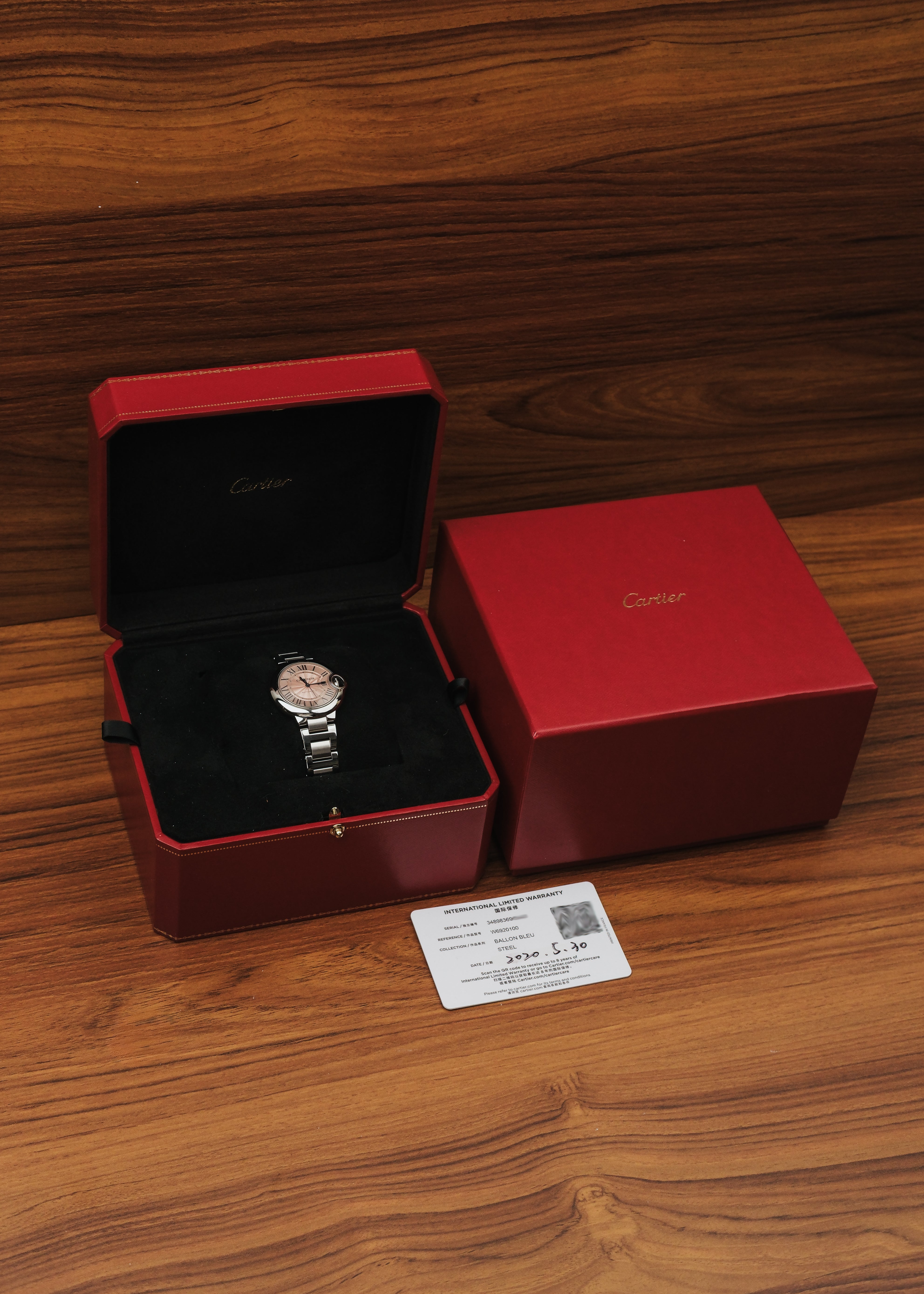 2020 Cartier Ballon Bleu (Box & Papers)