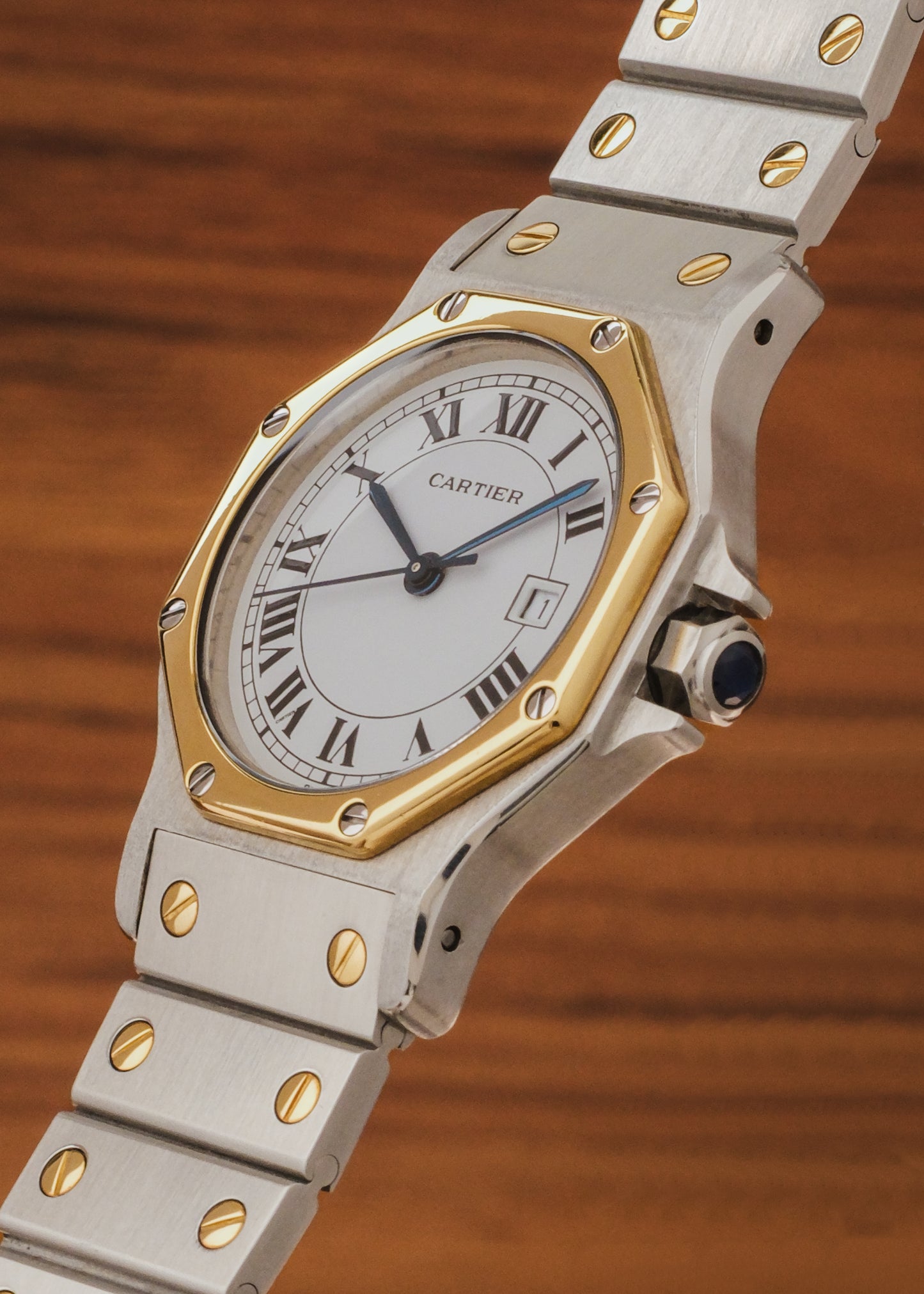 1980s Cartier Santos Octagon (Box)