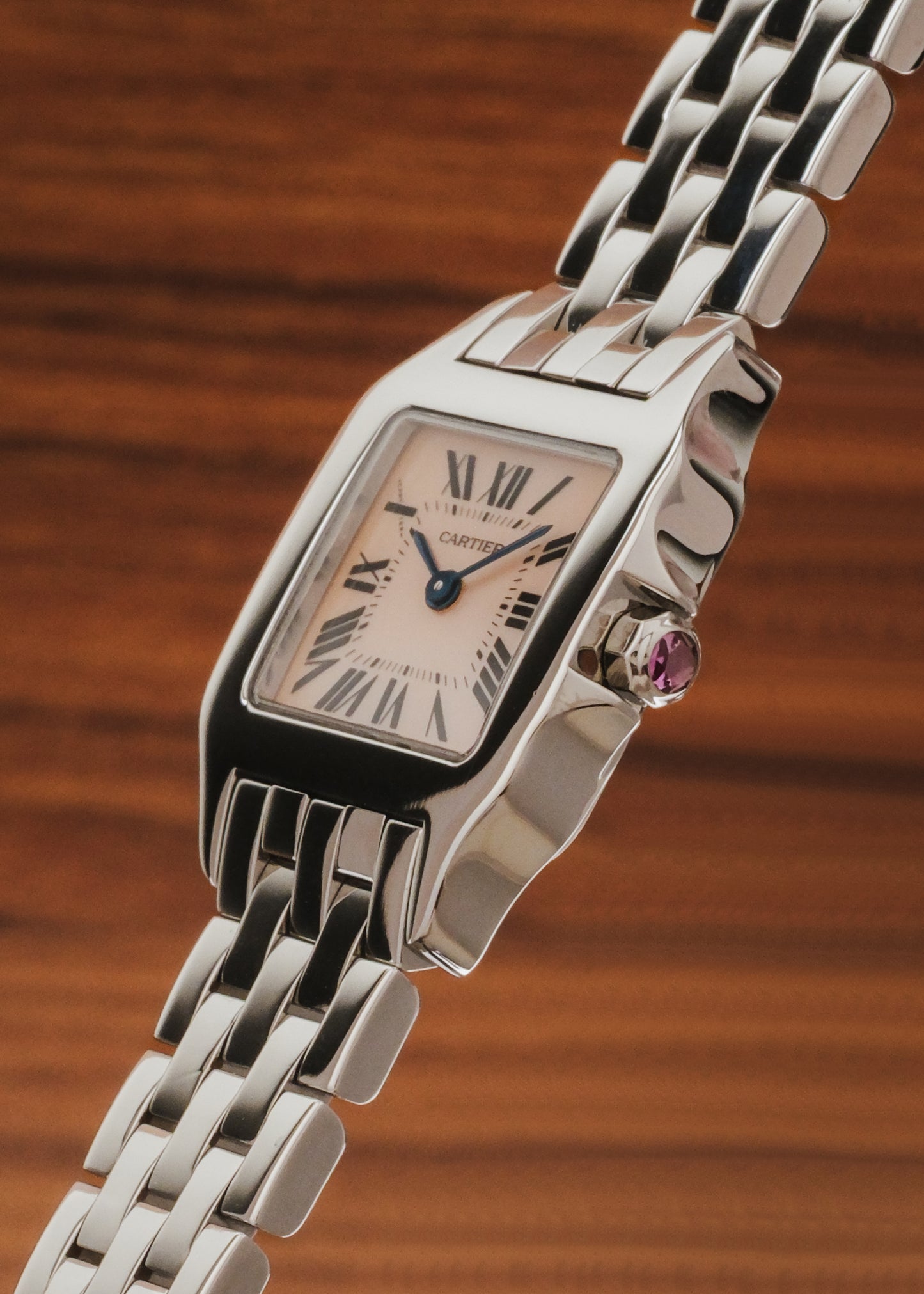 2017 Cartier Santos Demoiselle "Mother of Pearl"