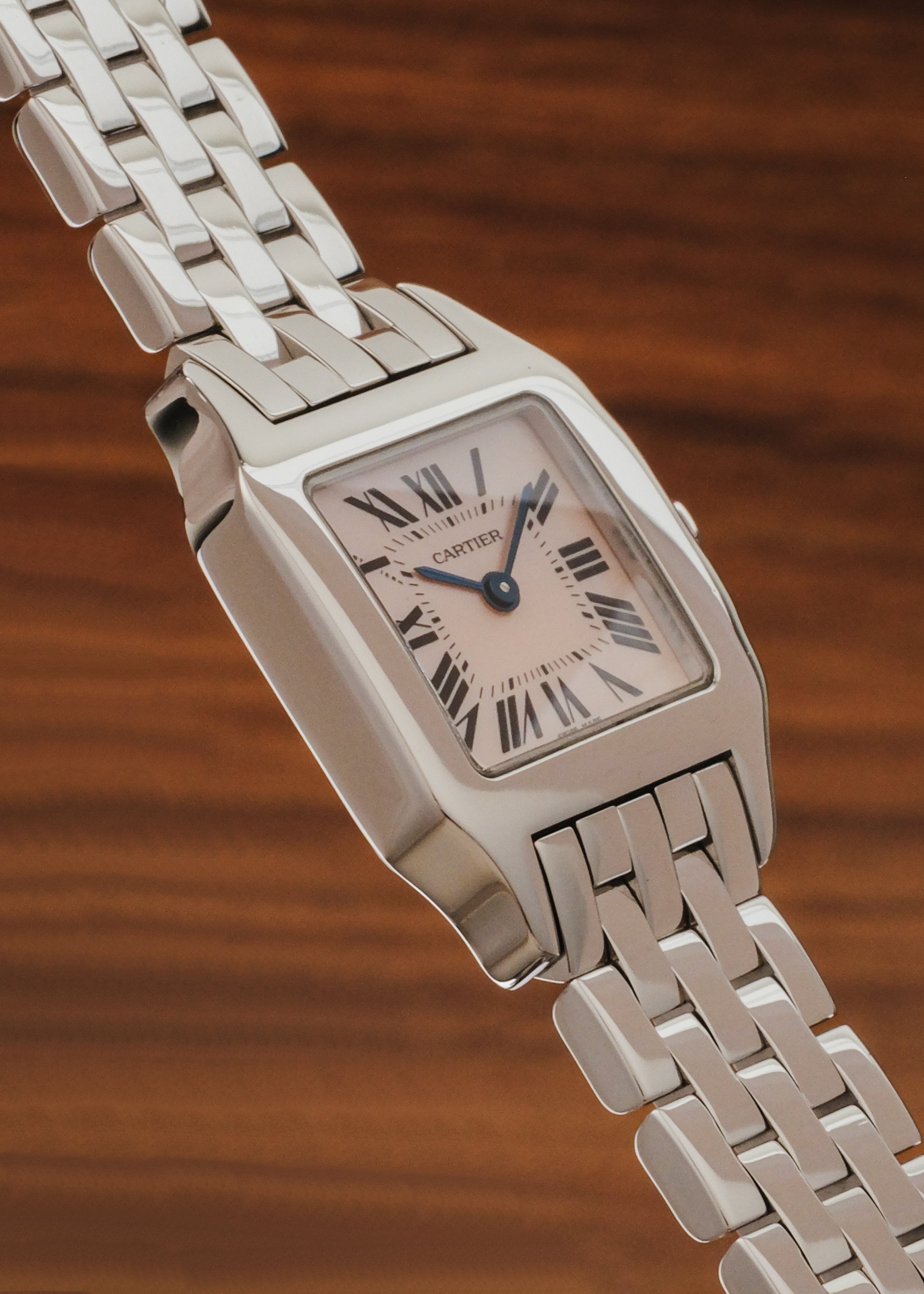 2017 Cartier Santos Demoiselle "Mother of Pearl"