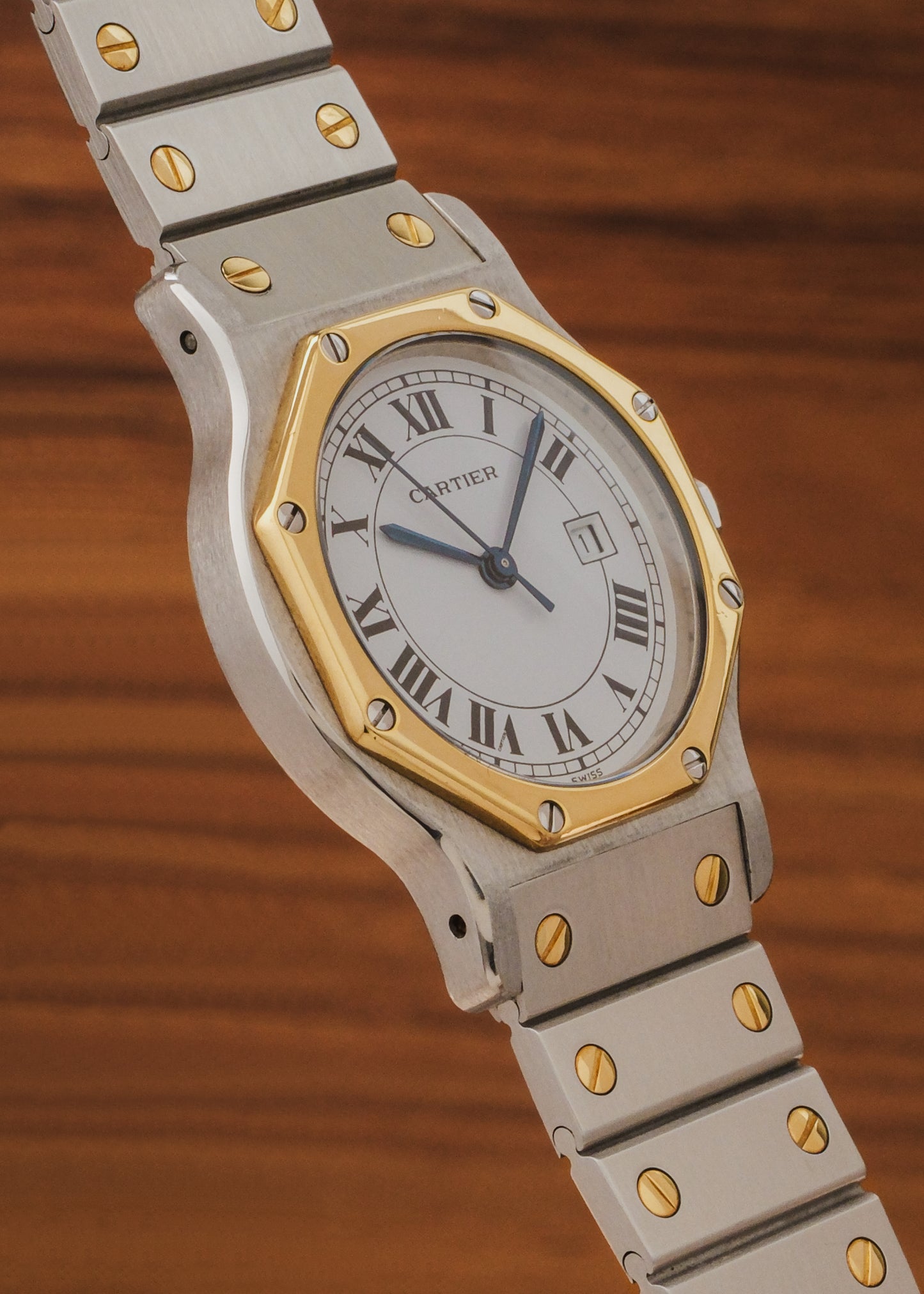 1980s Cartier Santos Octagon (Box)