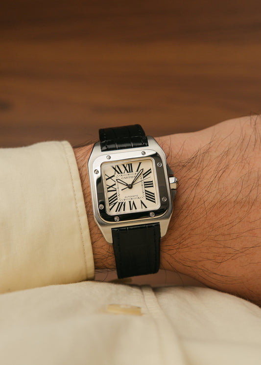 2023 Cartier Santos 100 (Box & Papers)