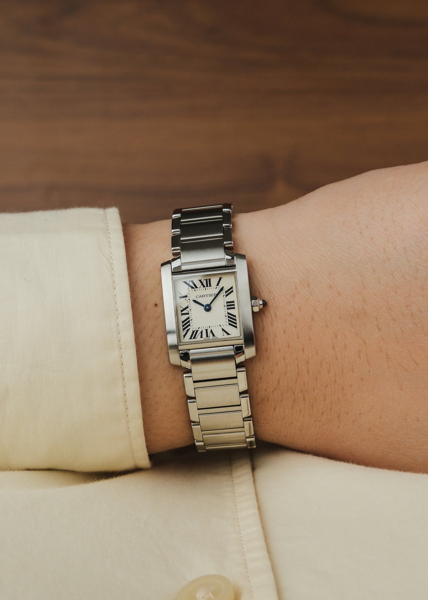 2024 Cartier Tank Francaise (Box & Papers)
