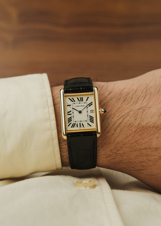 2018 Cartier Tank Louis 18K Gold (Box & Papers)