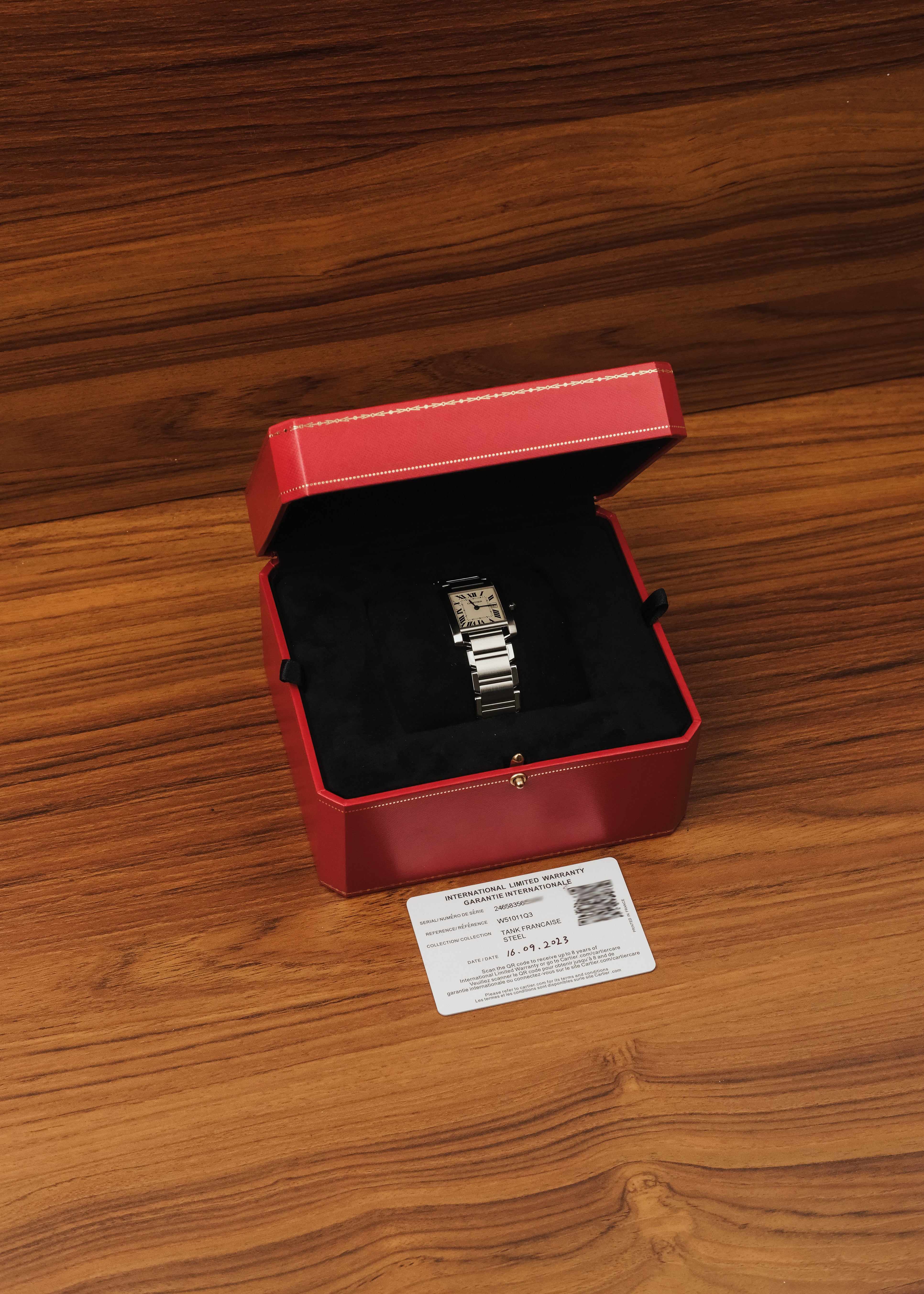 2023 Cartier Tank Francaise (Box & Papers)