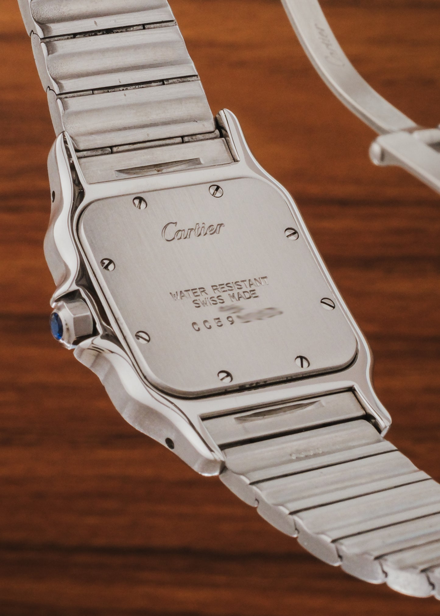 1990s Cartier Santos Galbee