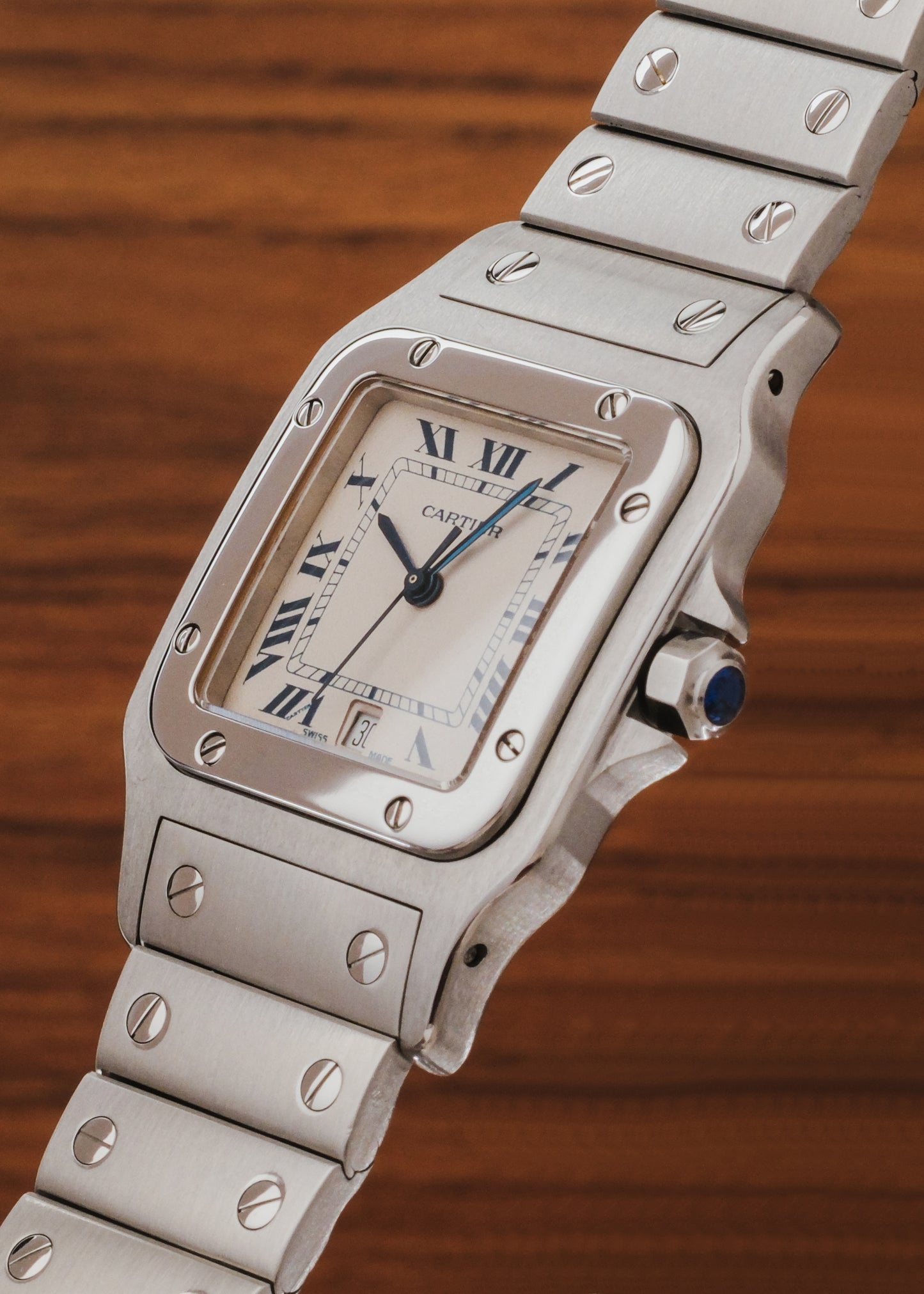 1990s Cartier Santos Galbee