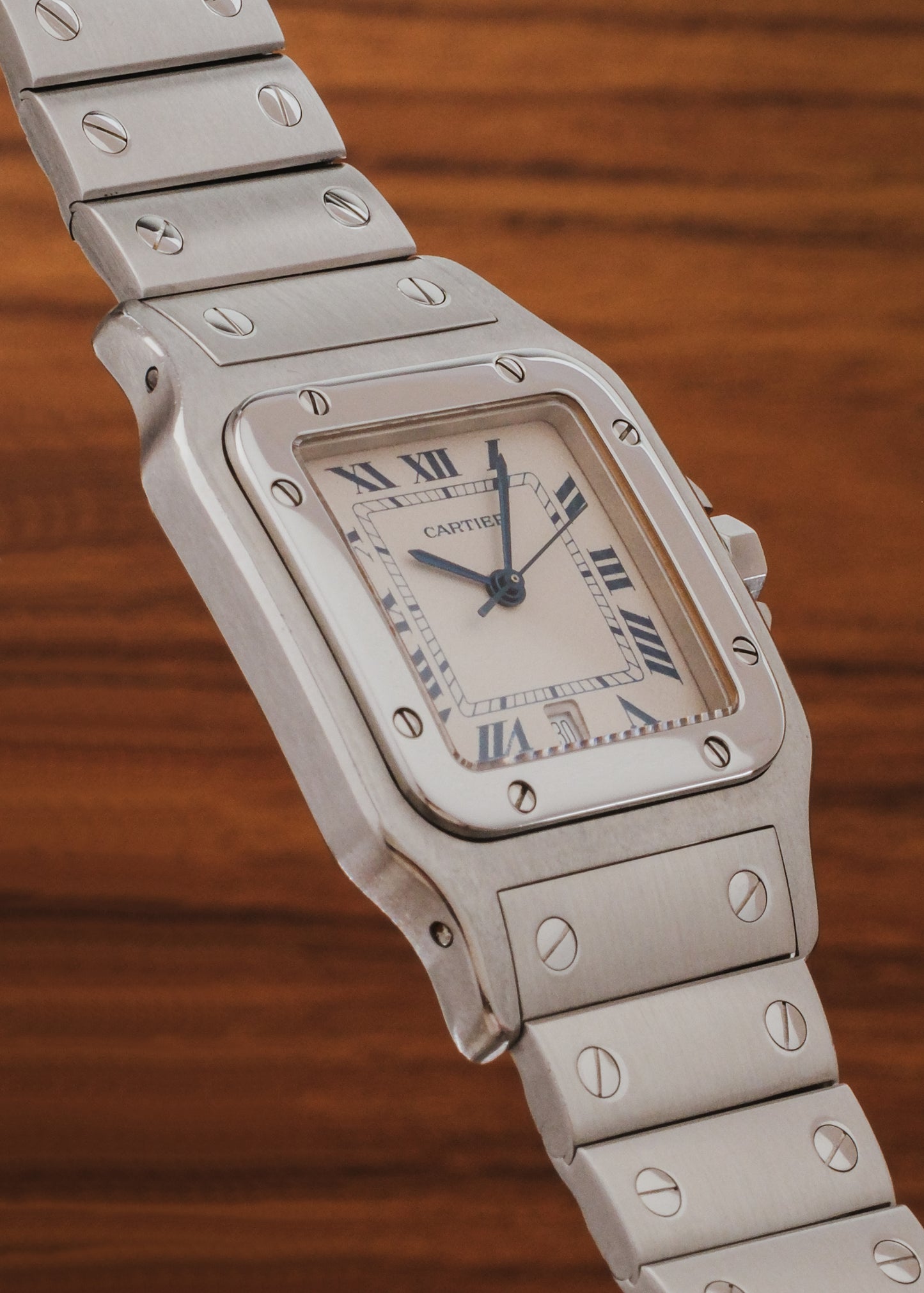 1990s Cartier Santos Galbee