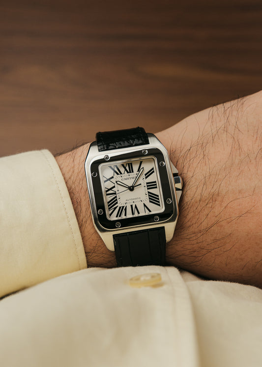 2023 Cartier Santos 100 (Box & Papers)