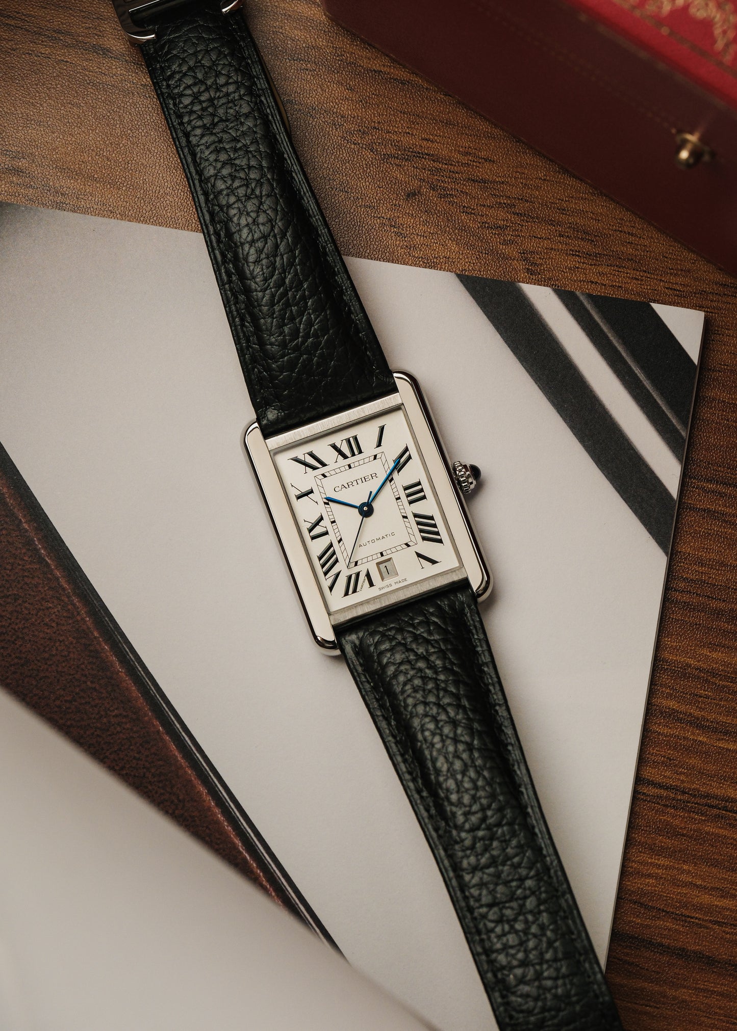 2000s Cartier Tank Solo XL (Box & Papers)