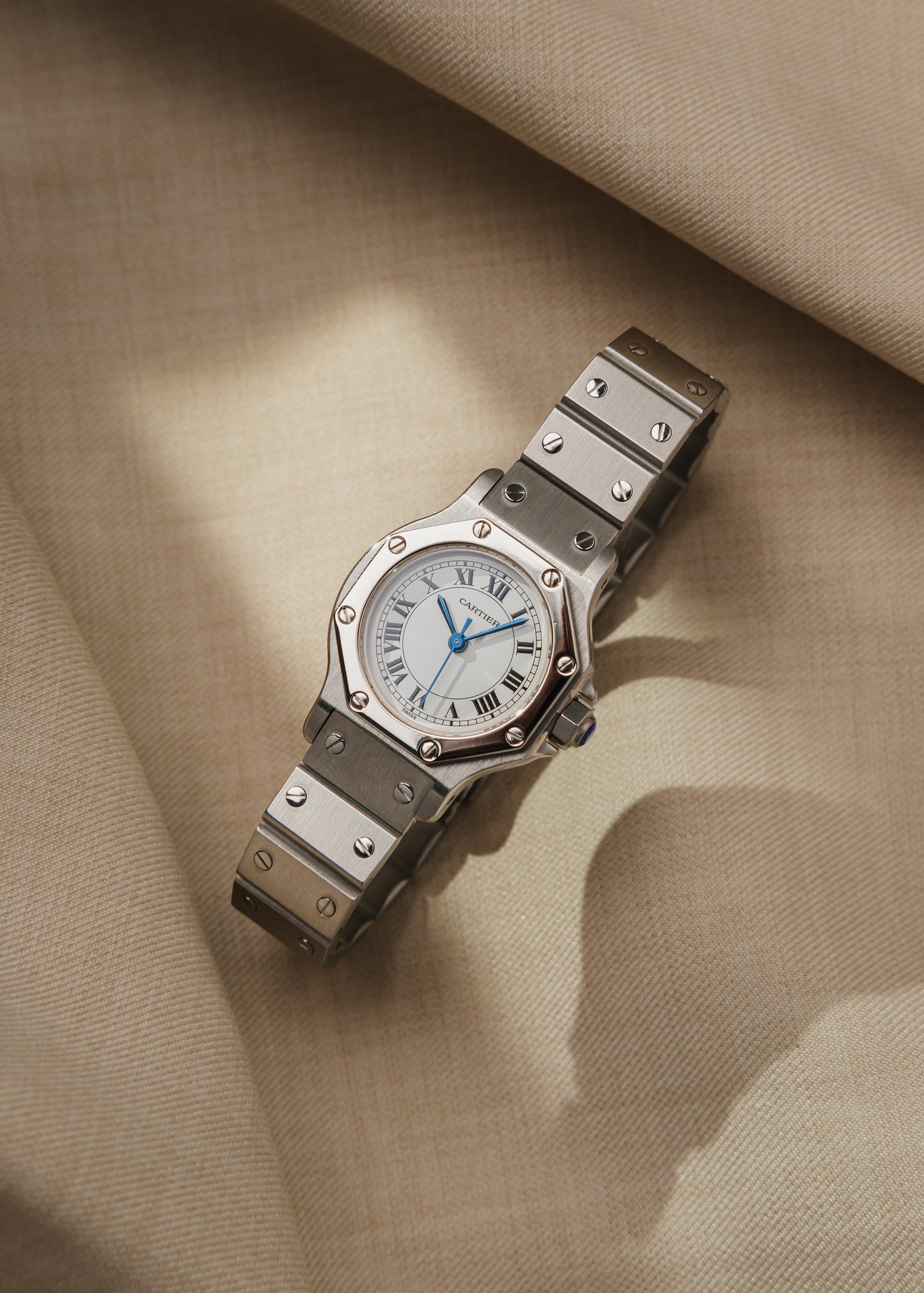 1980s Cartier Santos Octagon