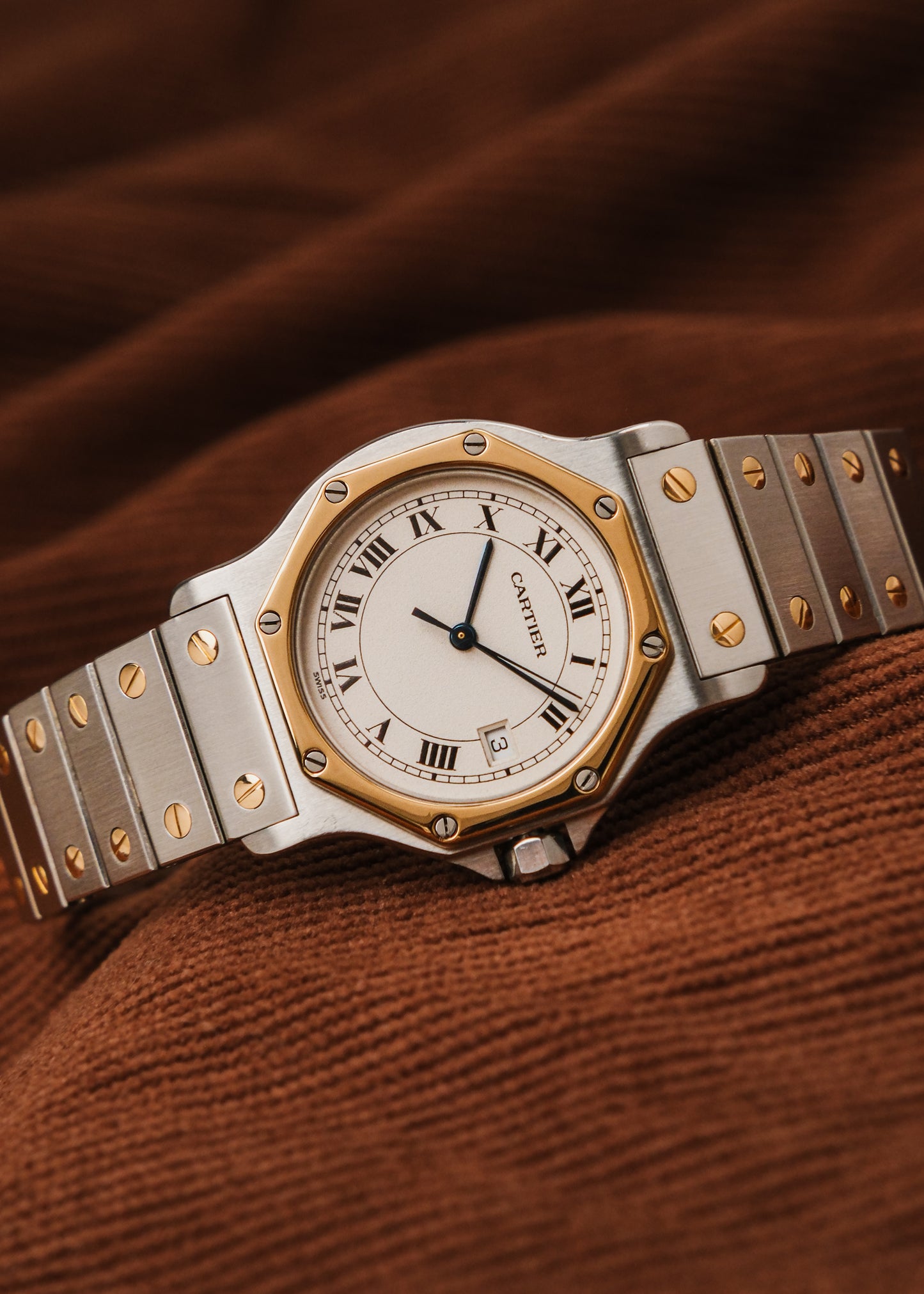 1990s Cartier Santos Octagon