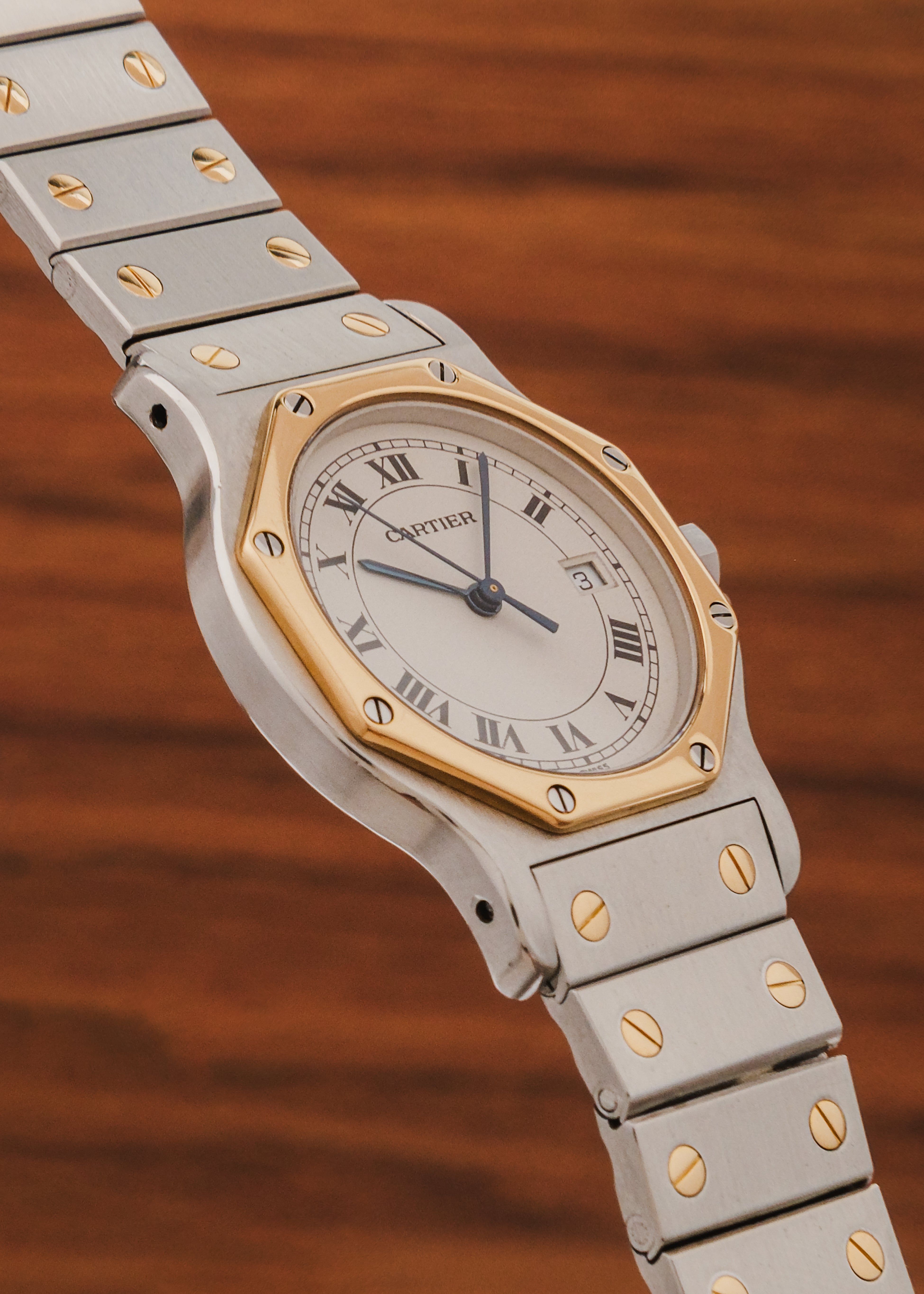 1990s Cartier Santos Octagon
