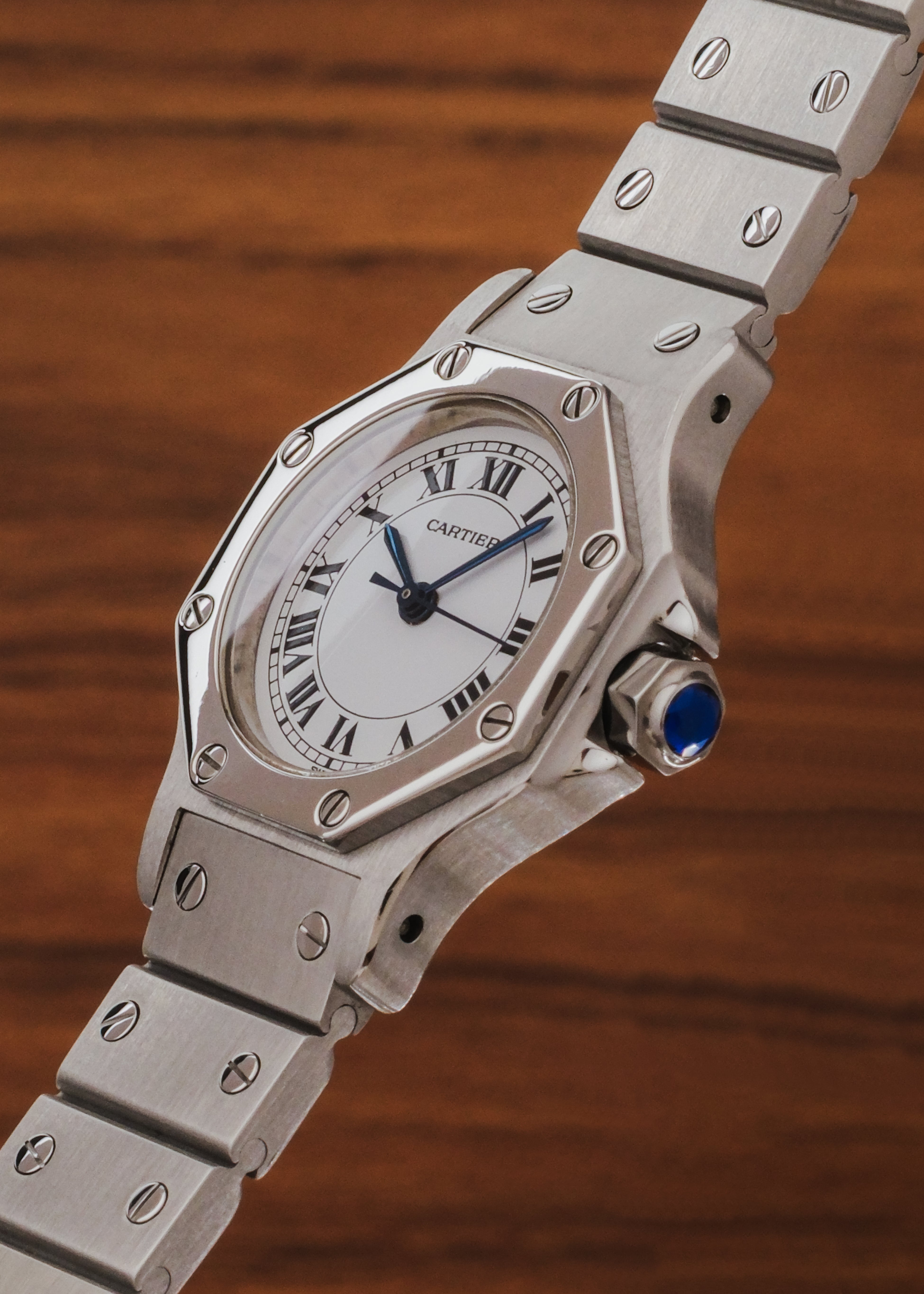 1980s Cartier Santos Octagon